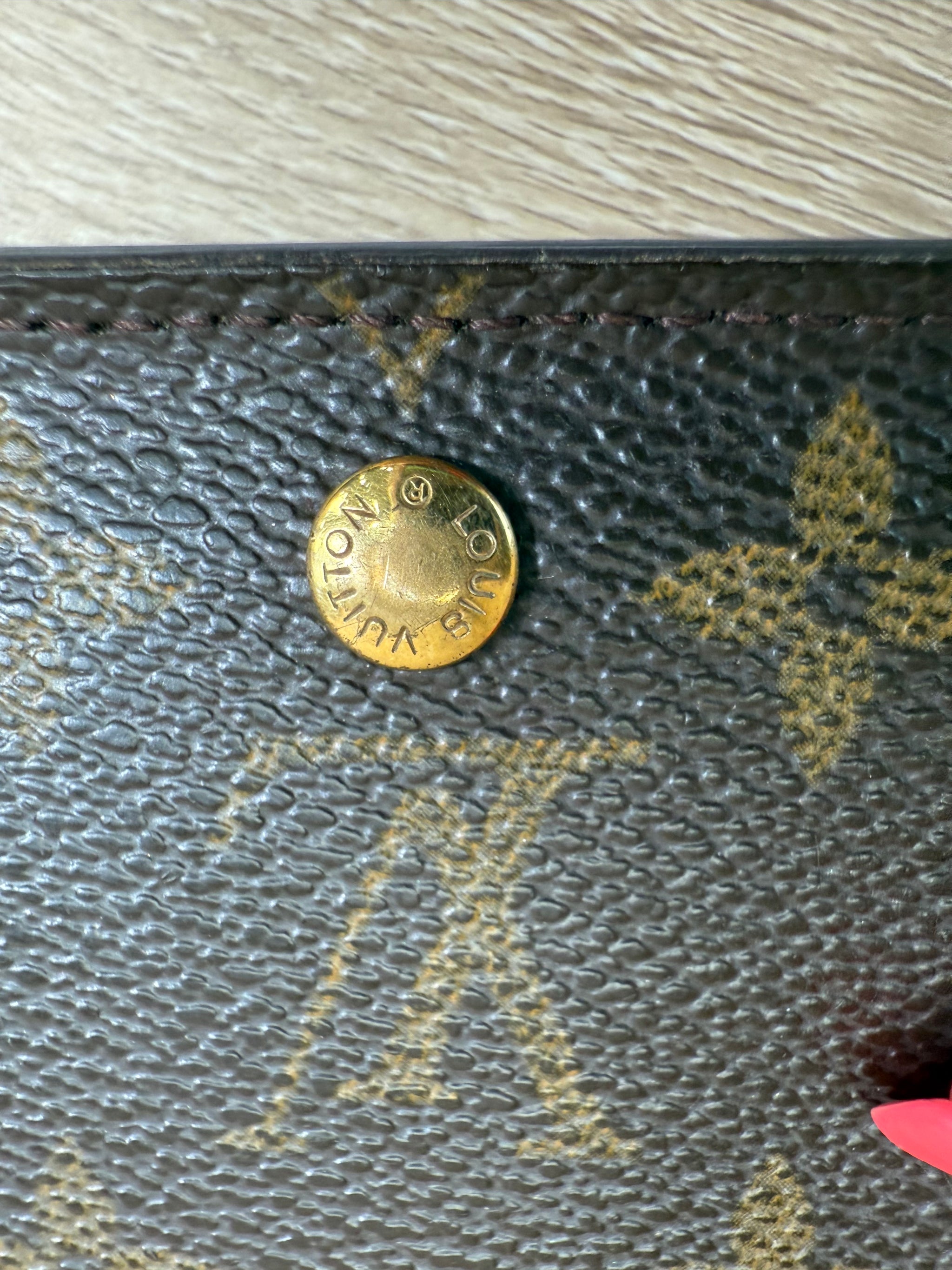 Louis Vuitton Monogram Porte Monnaie Wallet