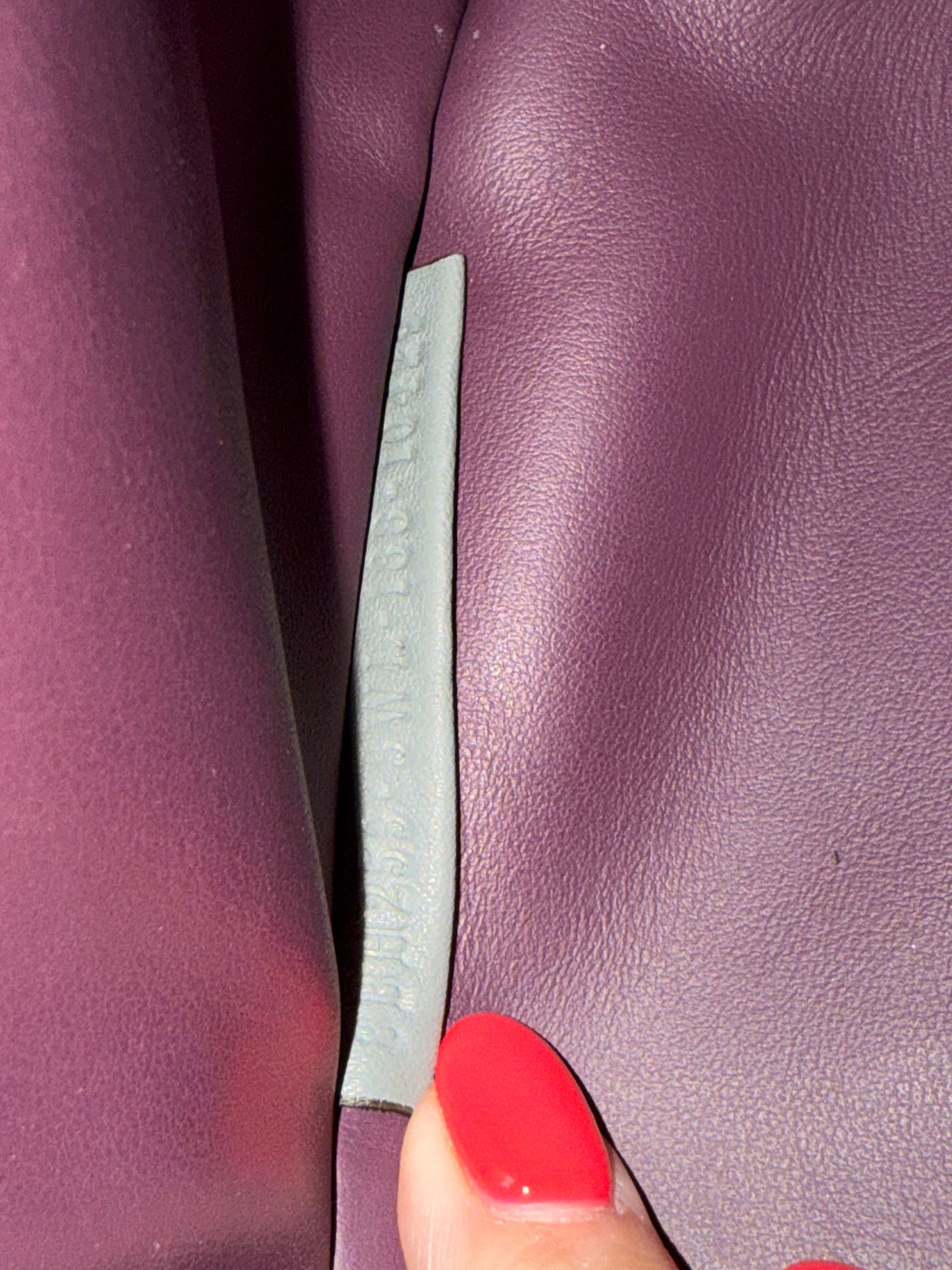 Fendi Grey Leather Petite 2Jours Bag