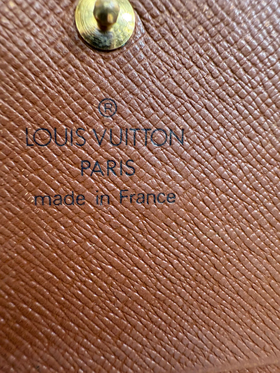 Louis Vuitton Monogram Porte Monnaie Wallet