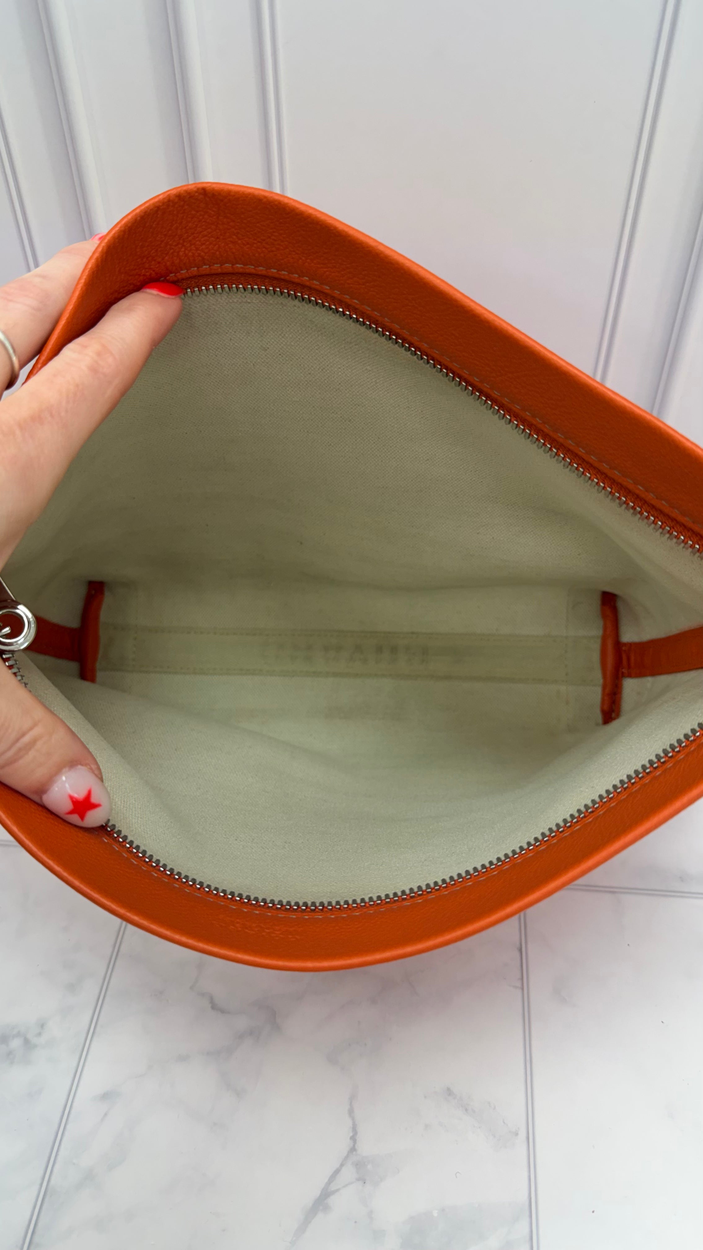 *DONS DROP* Goyard Orange Goyardine Canvas Pouch