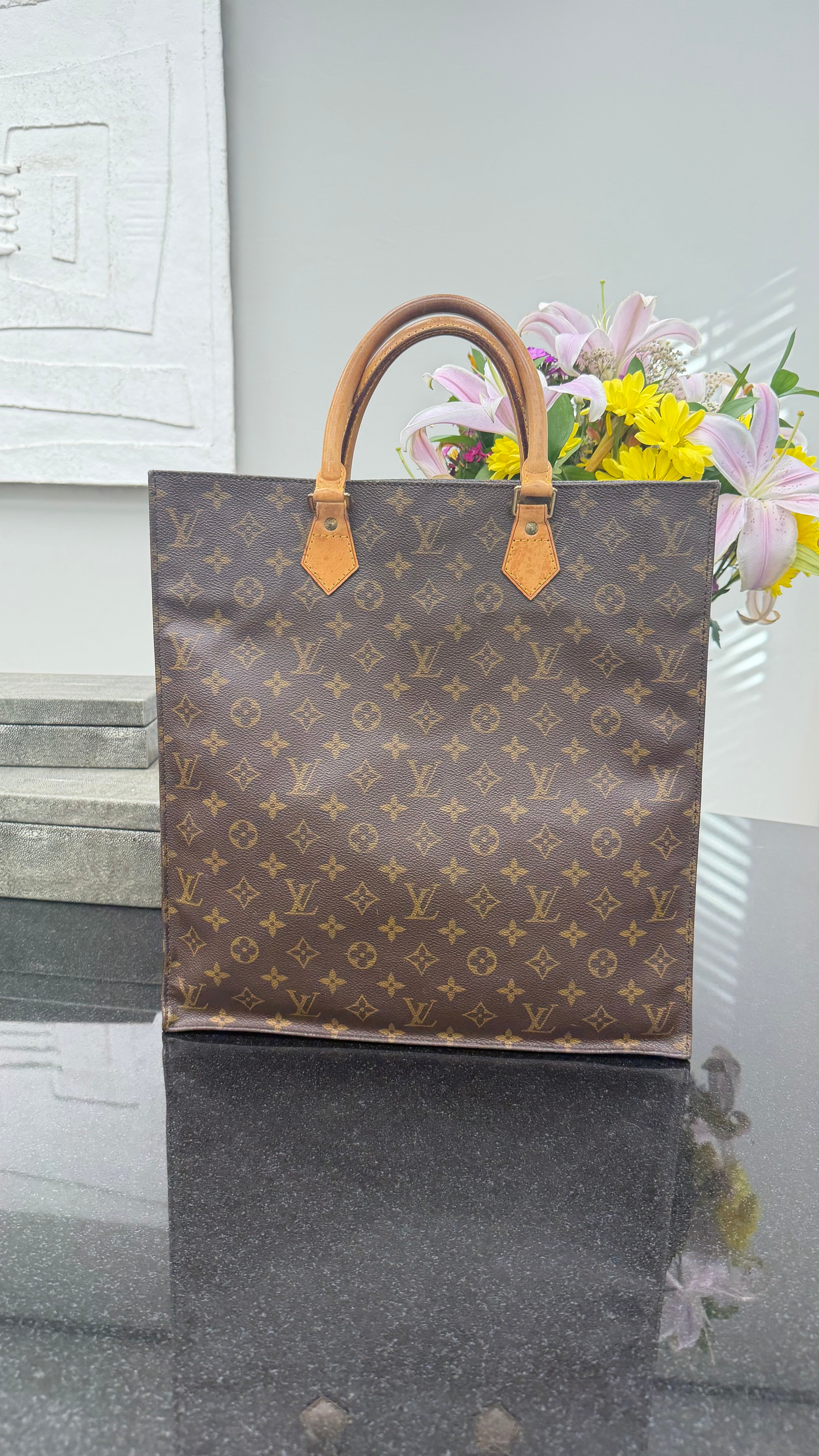 Louis Vuitton Monogram Sac Plat
