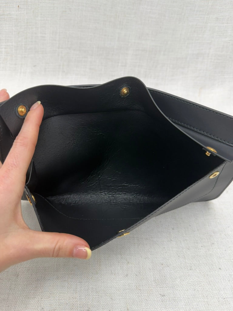 BRAND NEW- Burberry Black Leather Slim Belt Bag