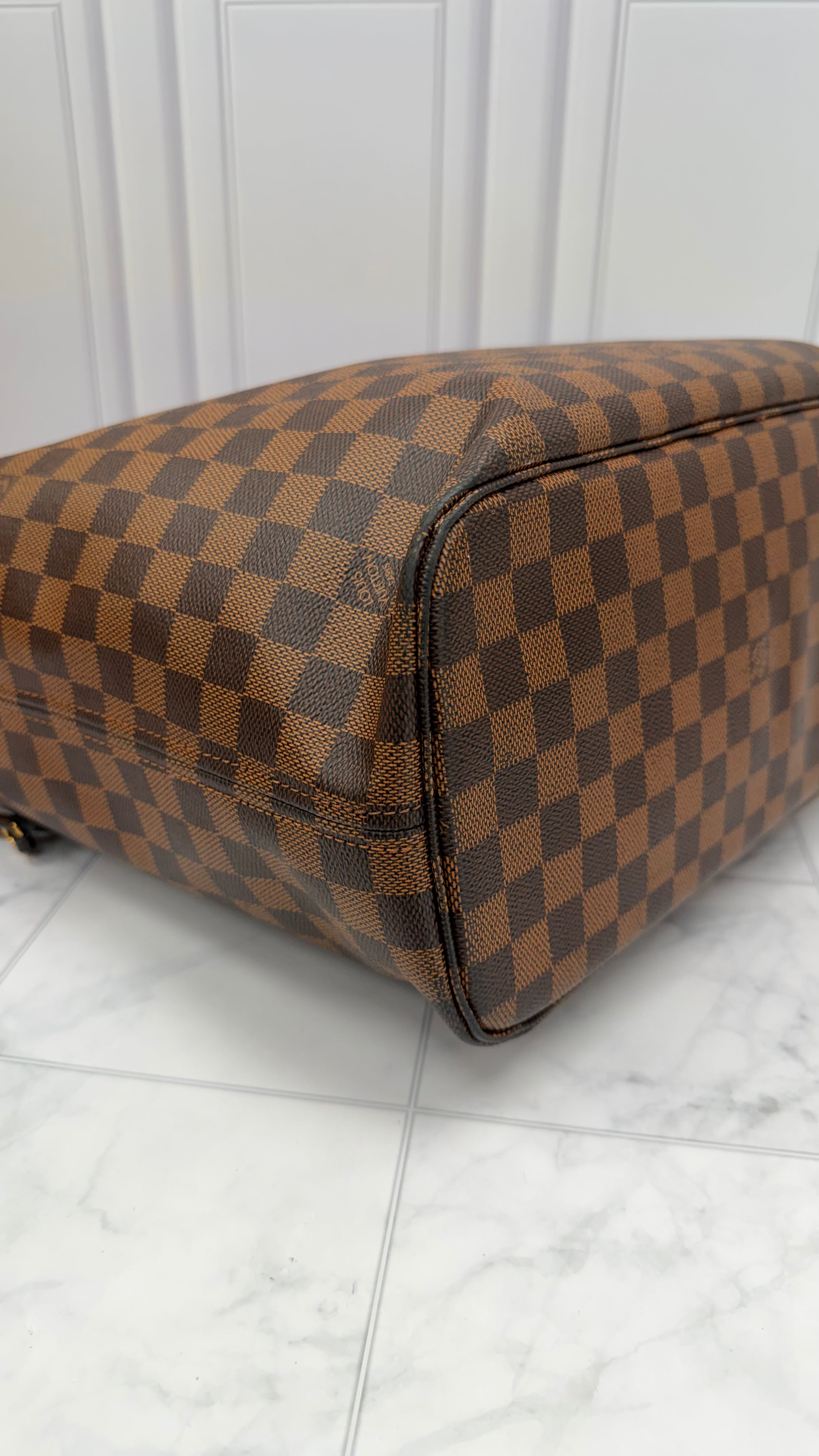*DONS DROP* Louis Vuitton Damier Ebene Neverfull MM Tote Bag