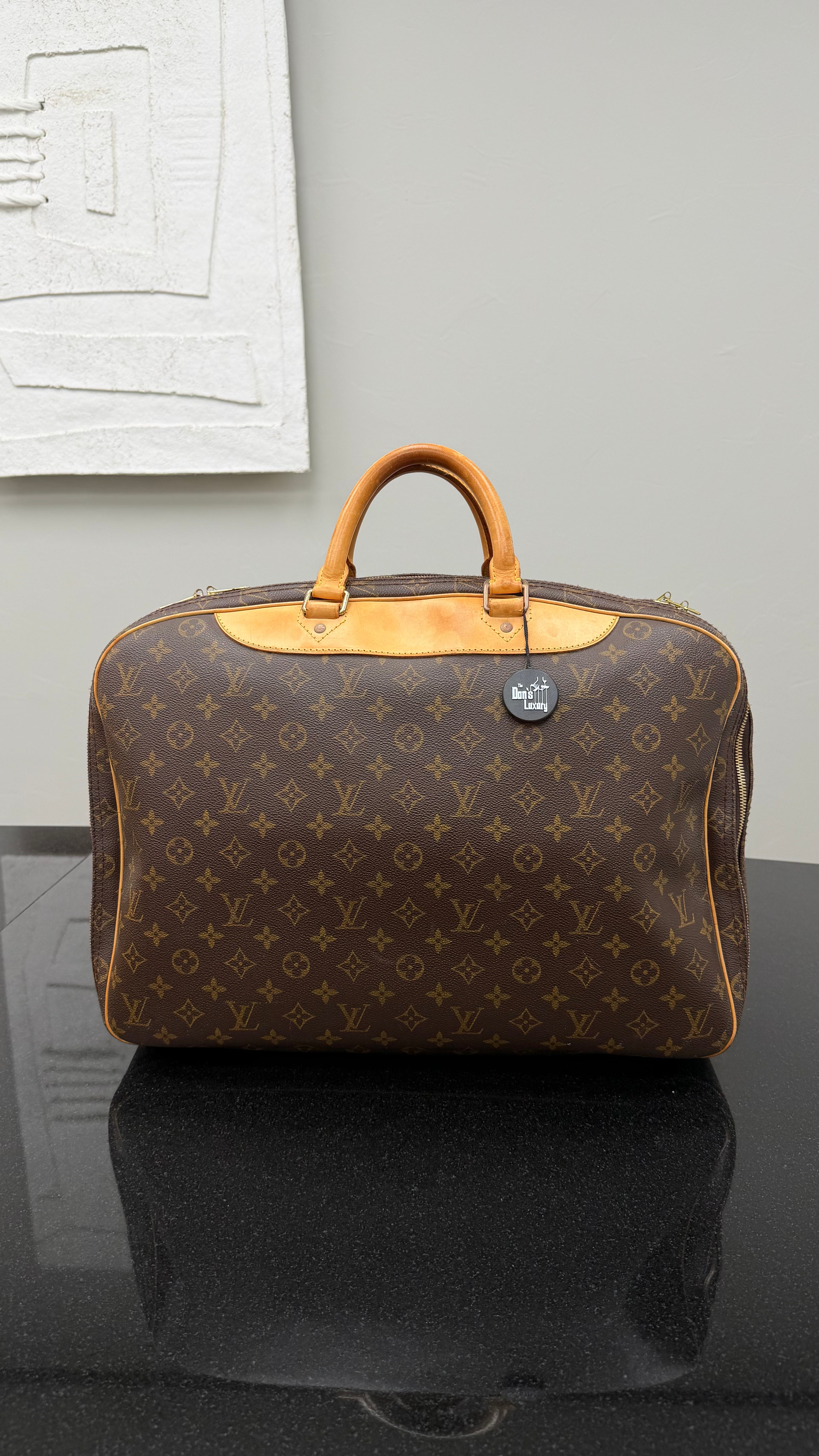 Louis Vuitton Monogram Alize 24 Heures Luggage