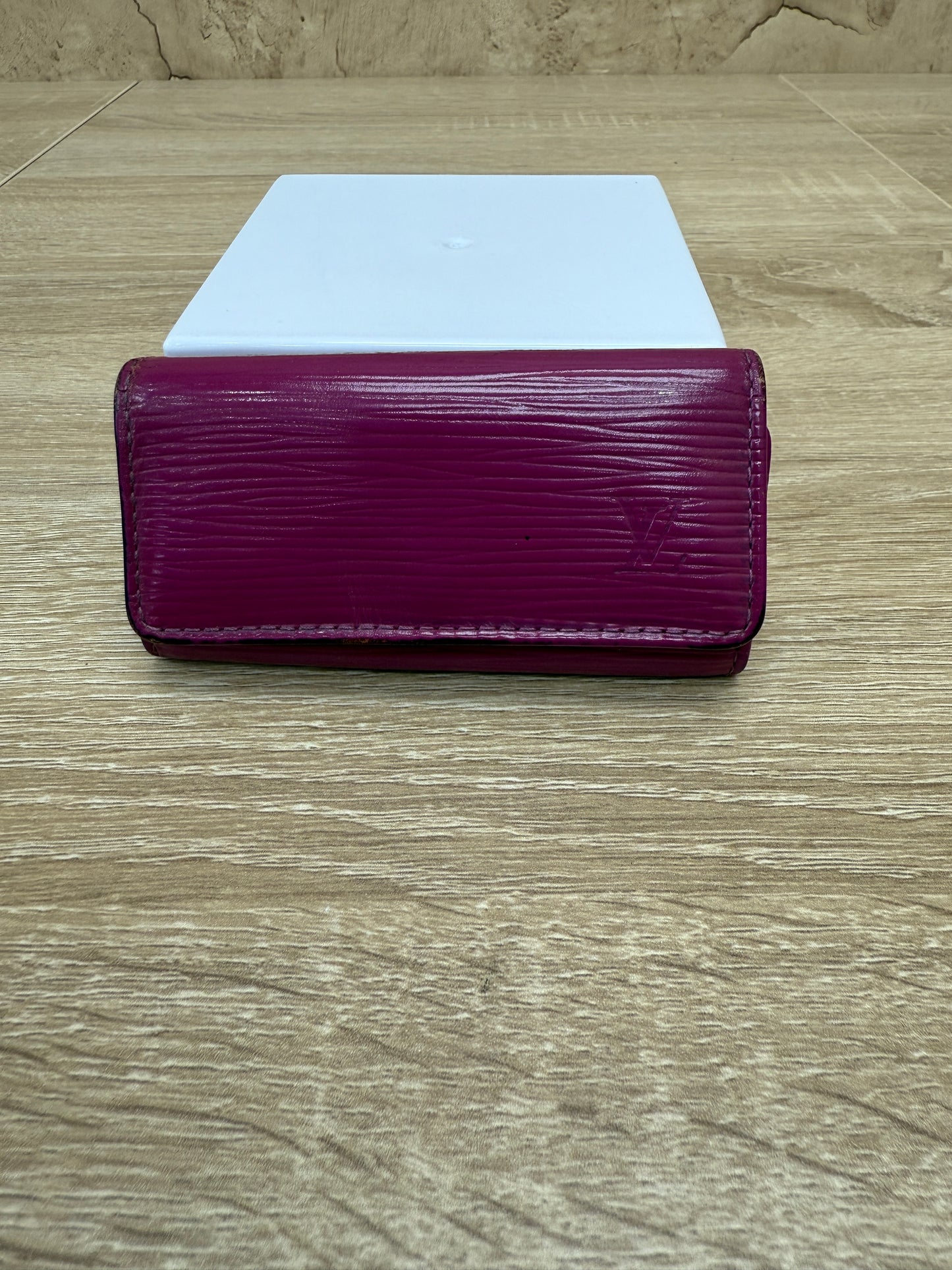 Louis Vuitton Fuchsia Epi 4 Key Ring Holder