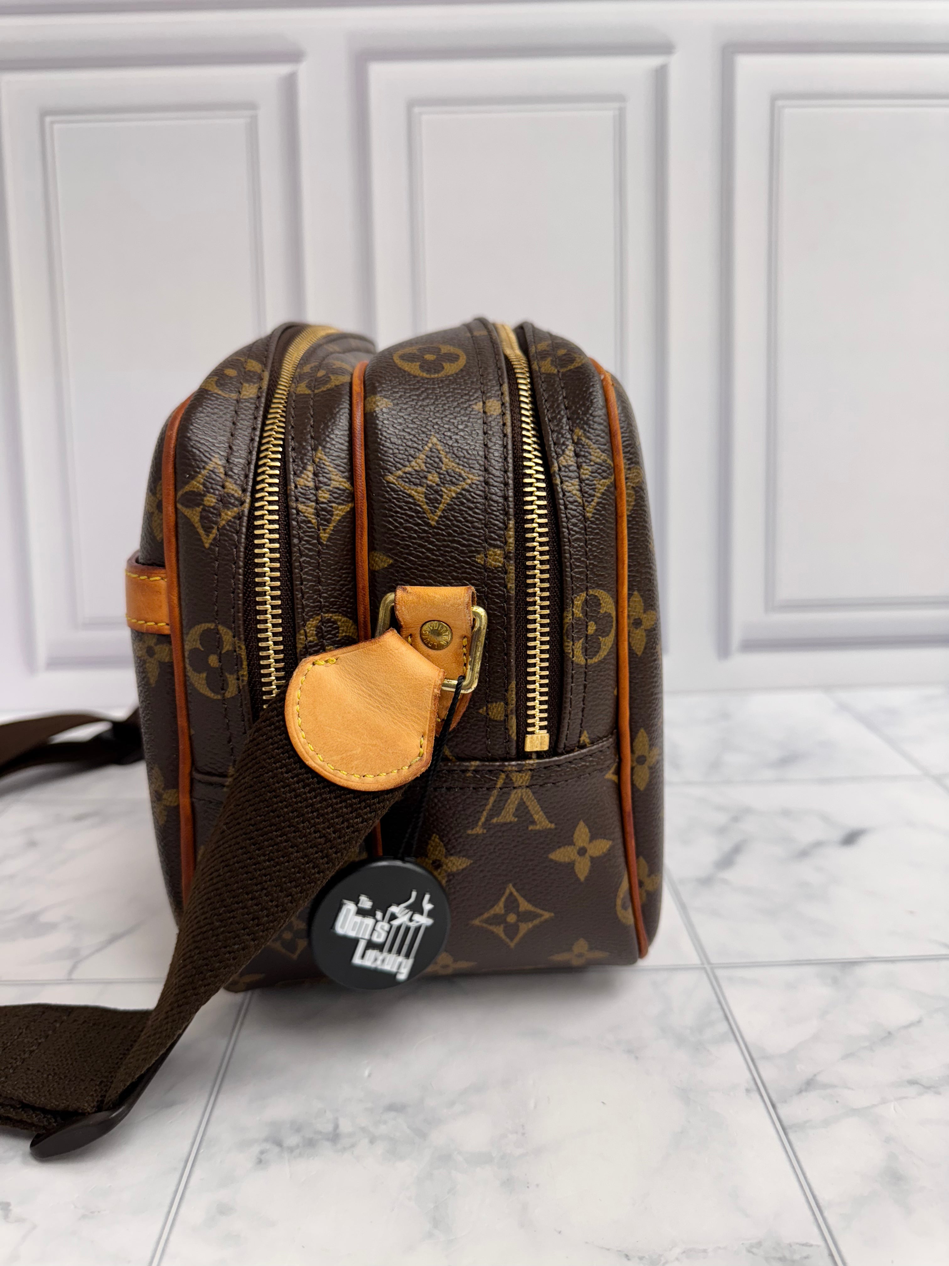 Louis Vuitton Monogram Reporter Crossbody Bag PM