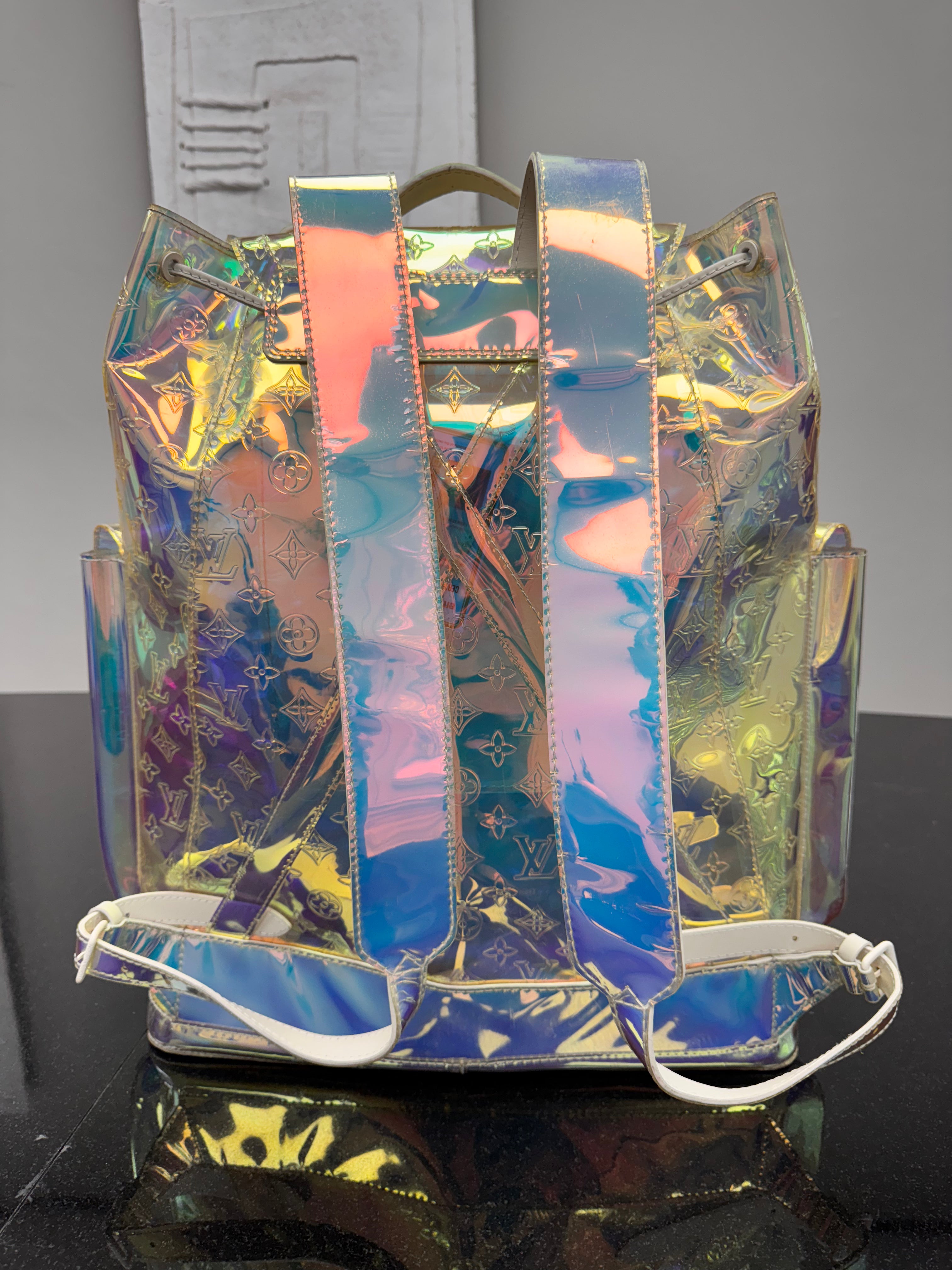 Louis Vuitton Prism Monogram Christopher Backpack GM
