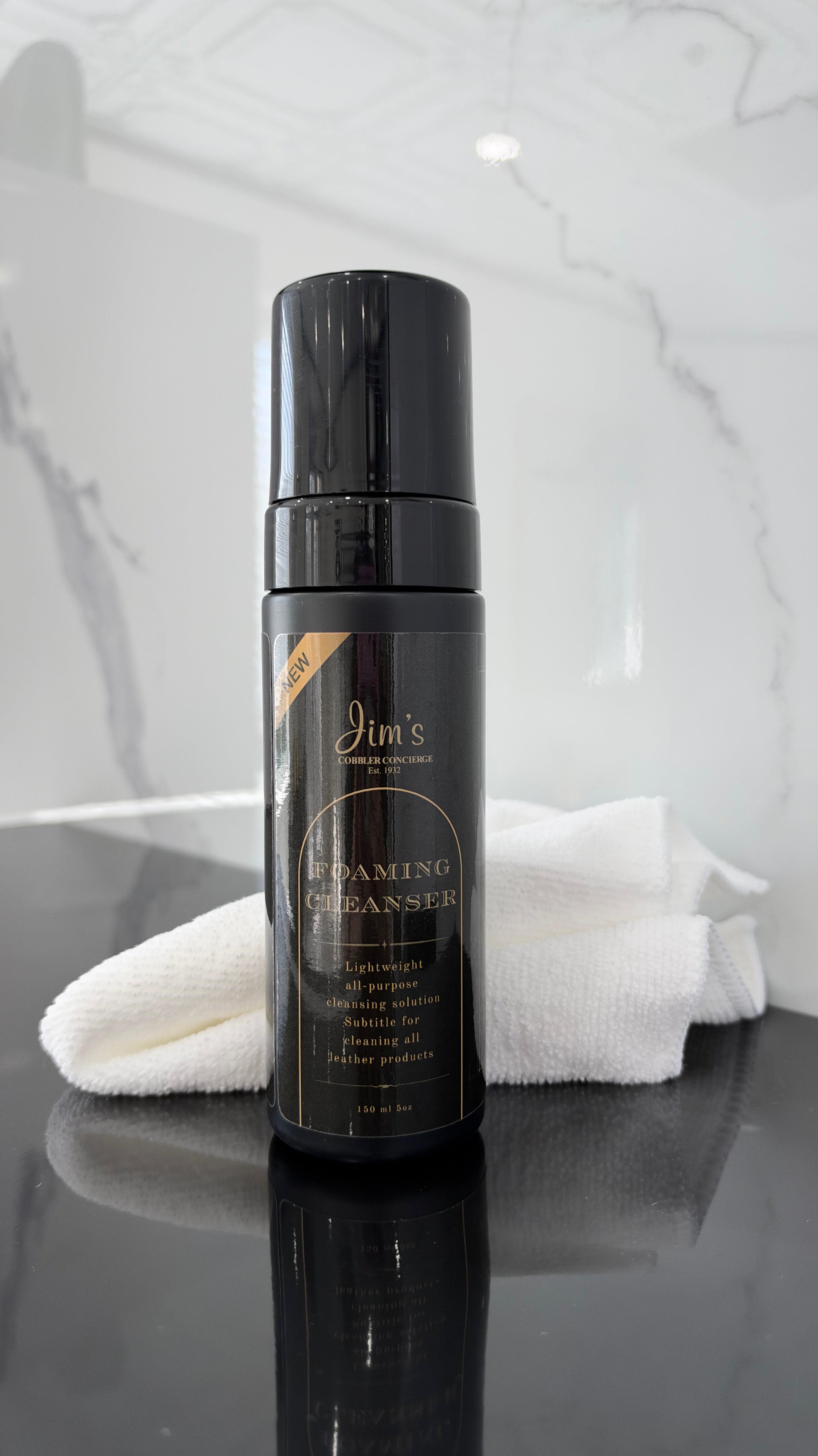 Cobbler Concierge Jim’s Foaming Leather Cleanser