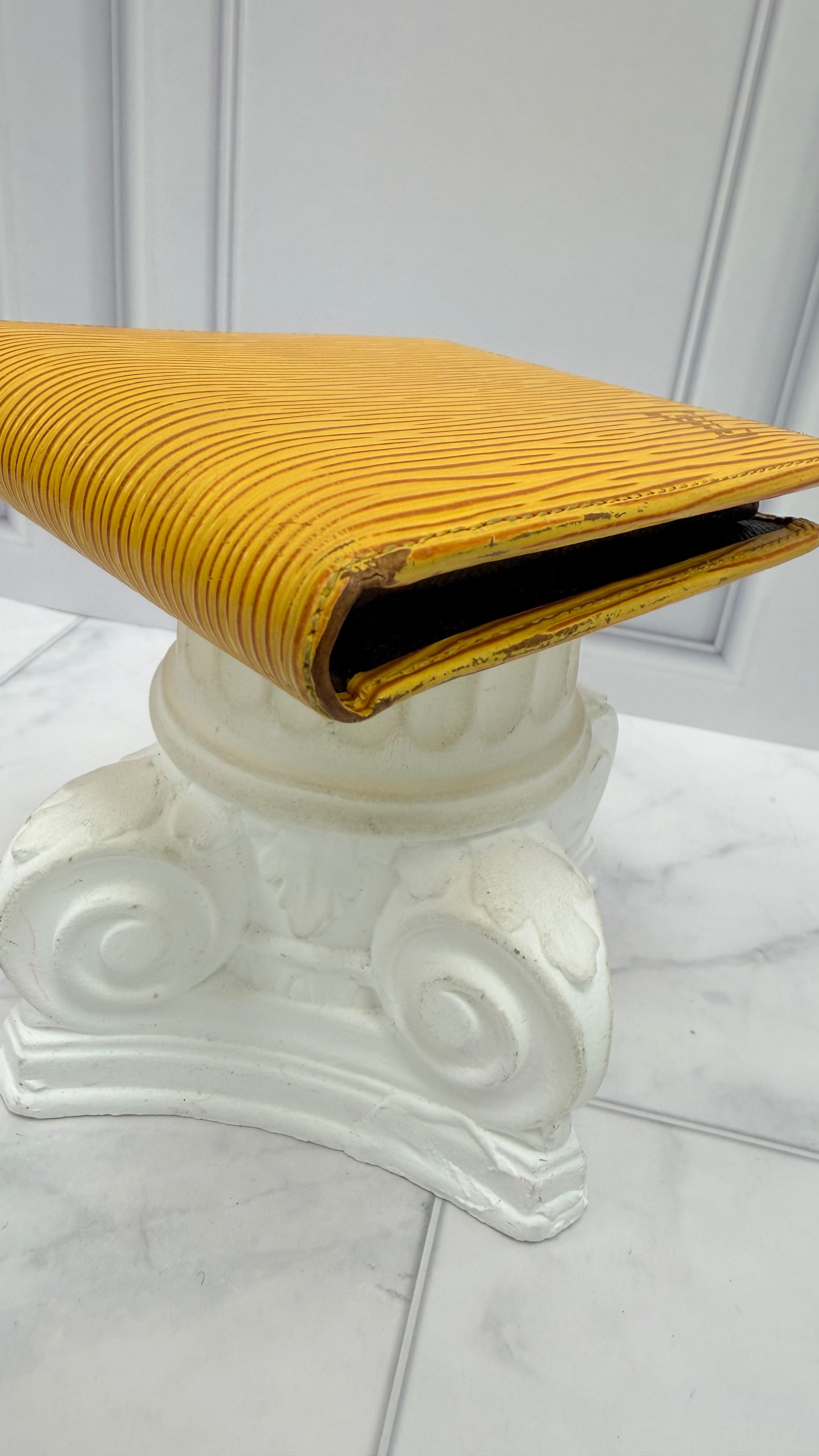 Louis Vuitton Yellow Epi Marco Bifold