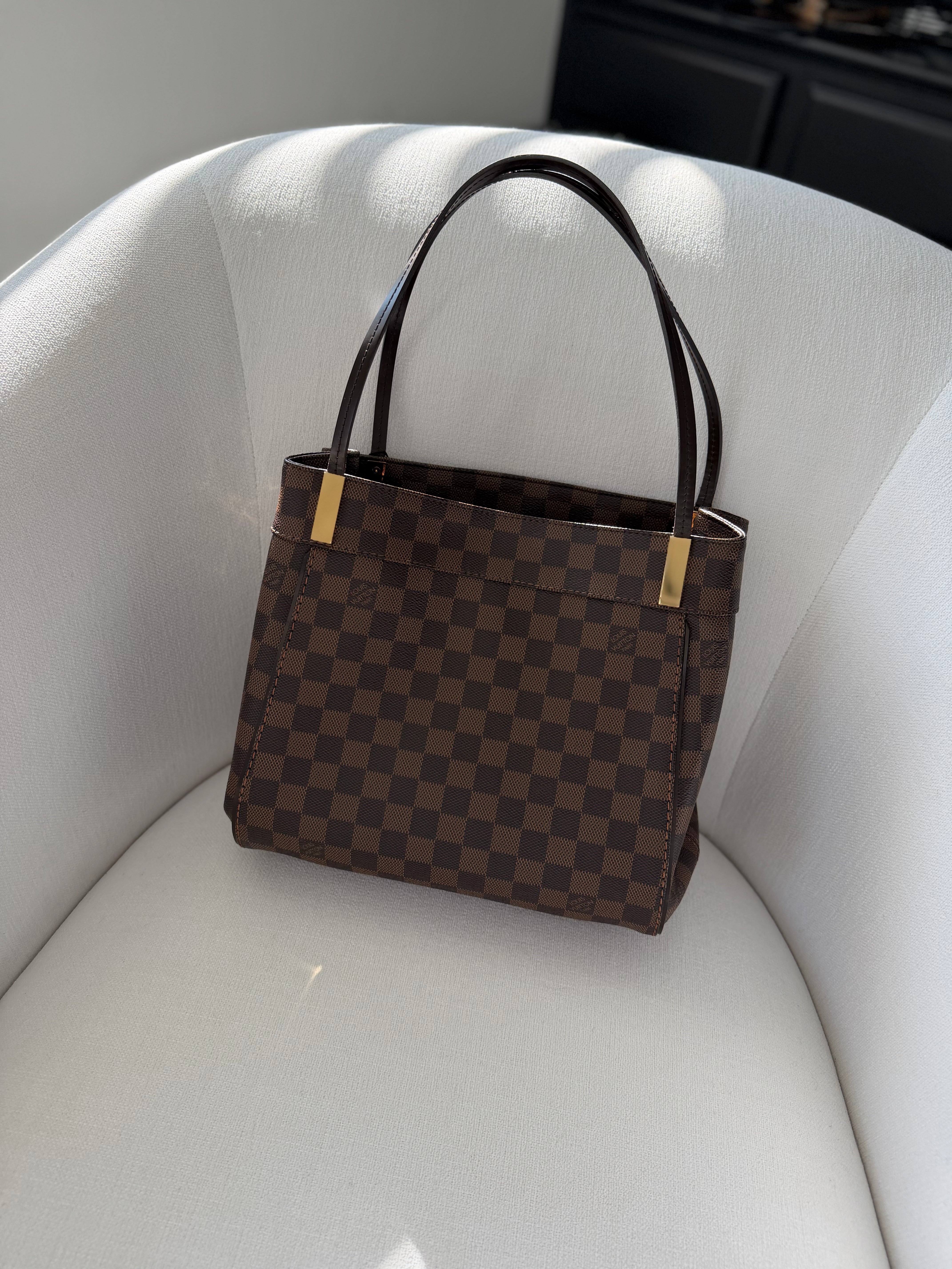 Louis Vuitton Damier Ebene Marylebone PM Shoulder Bag