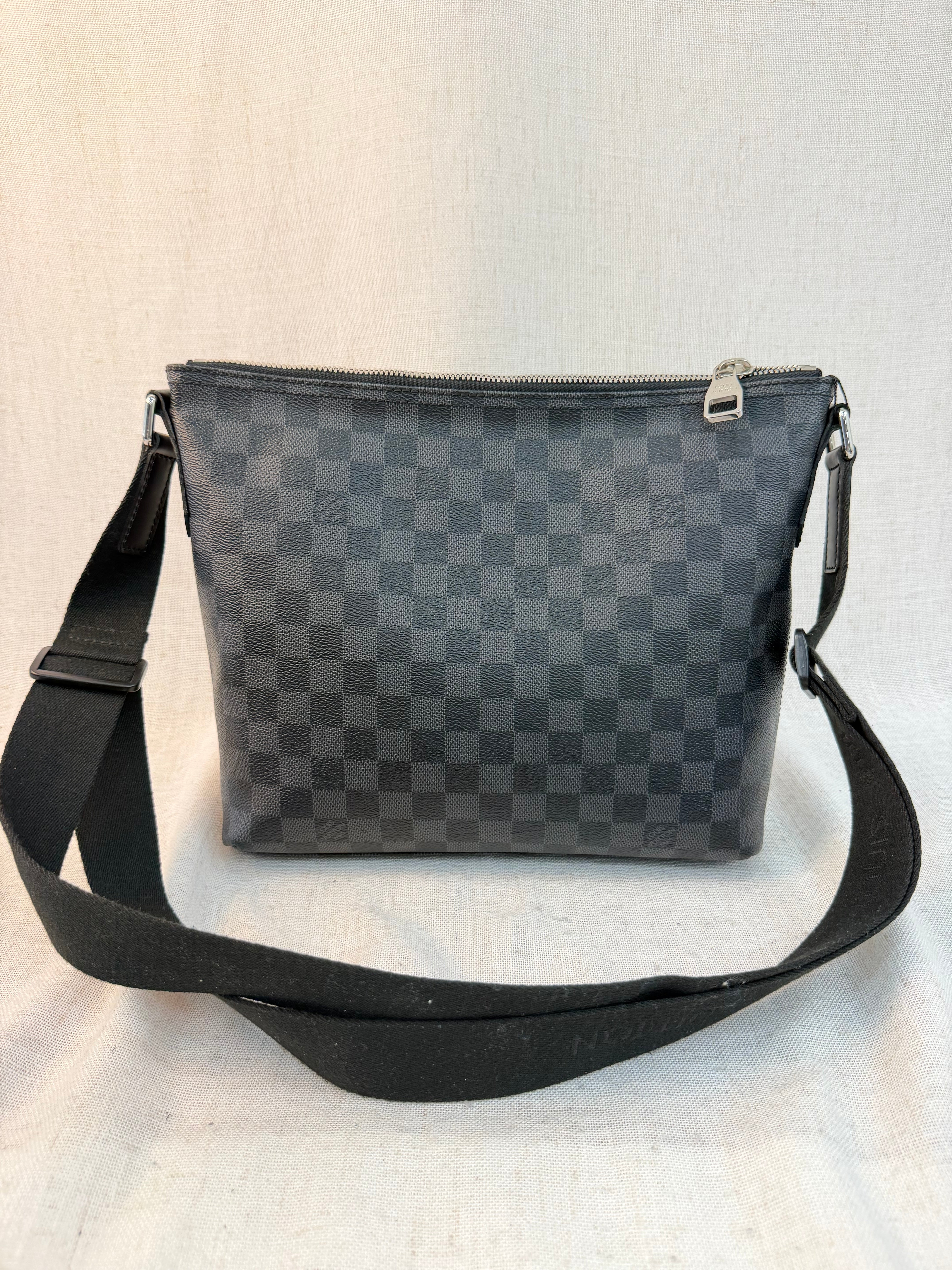 Louis Vuitton Damier Graphite Mick PM Messenger Bag