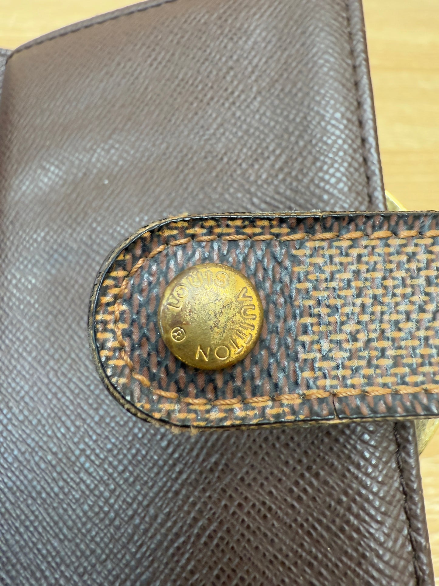 Louis Vuitton Damier Ebene French Wallet