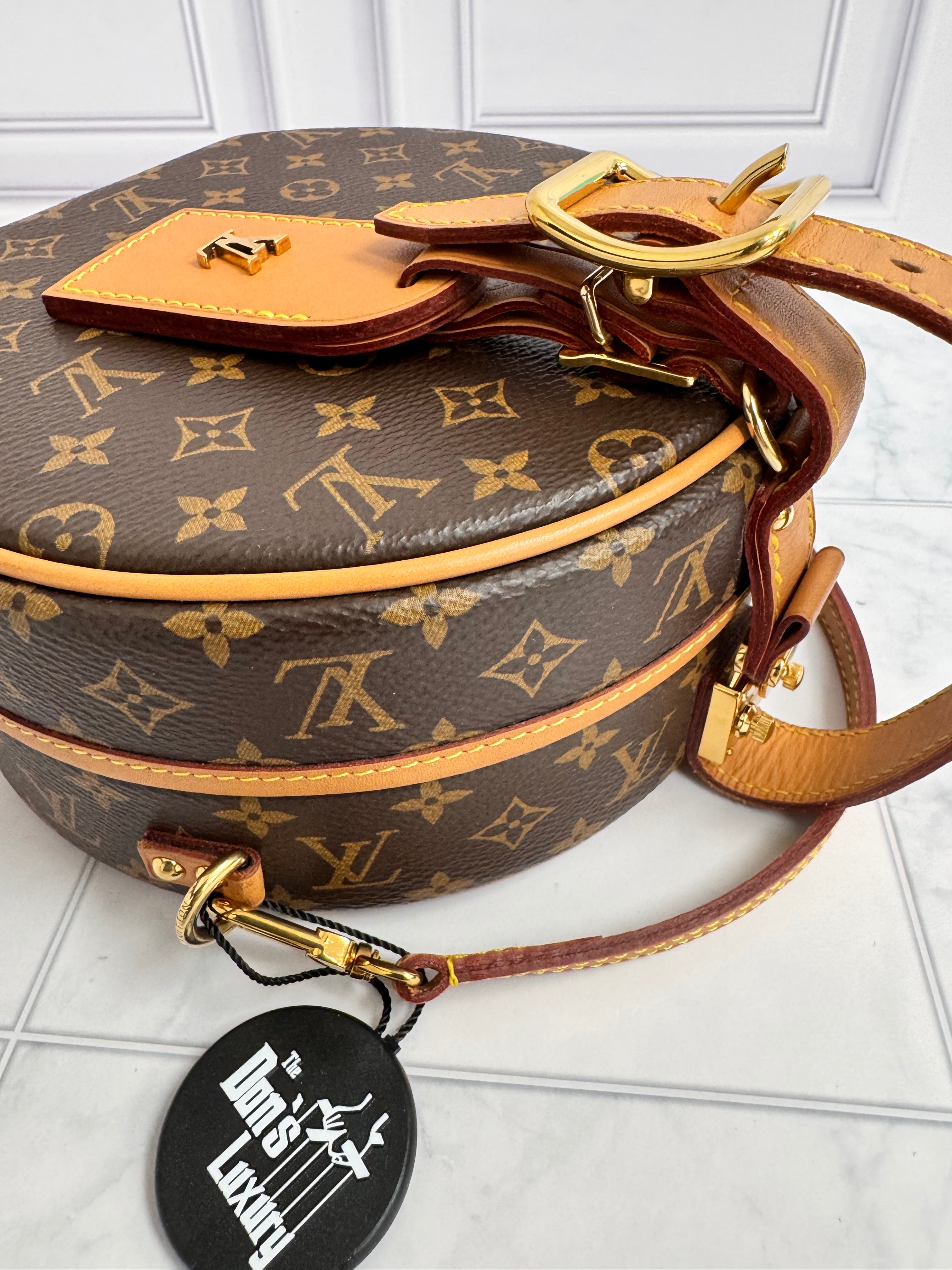*DONS DROP* Louis Vuitton Monogram Petite Boite Chapeau Crossbody Bag