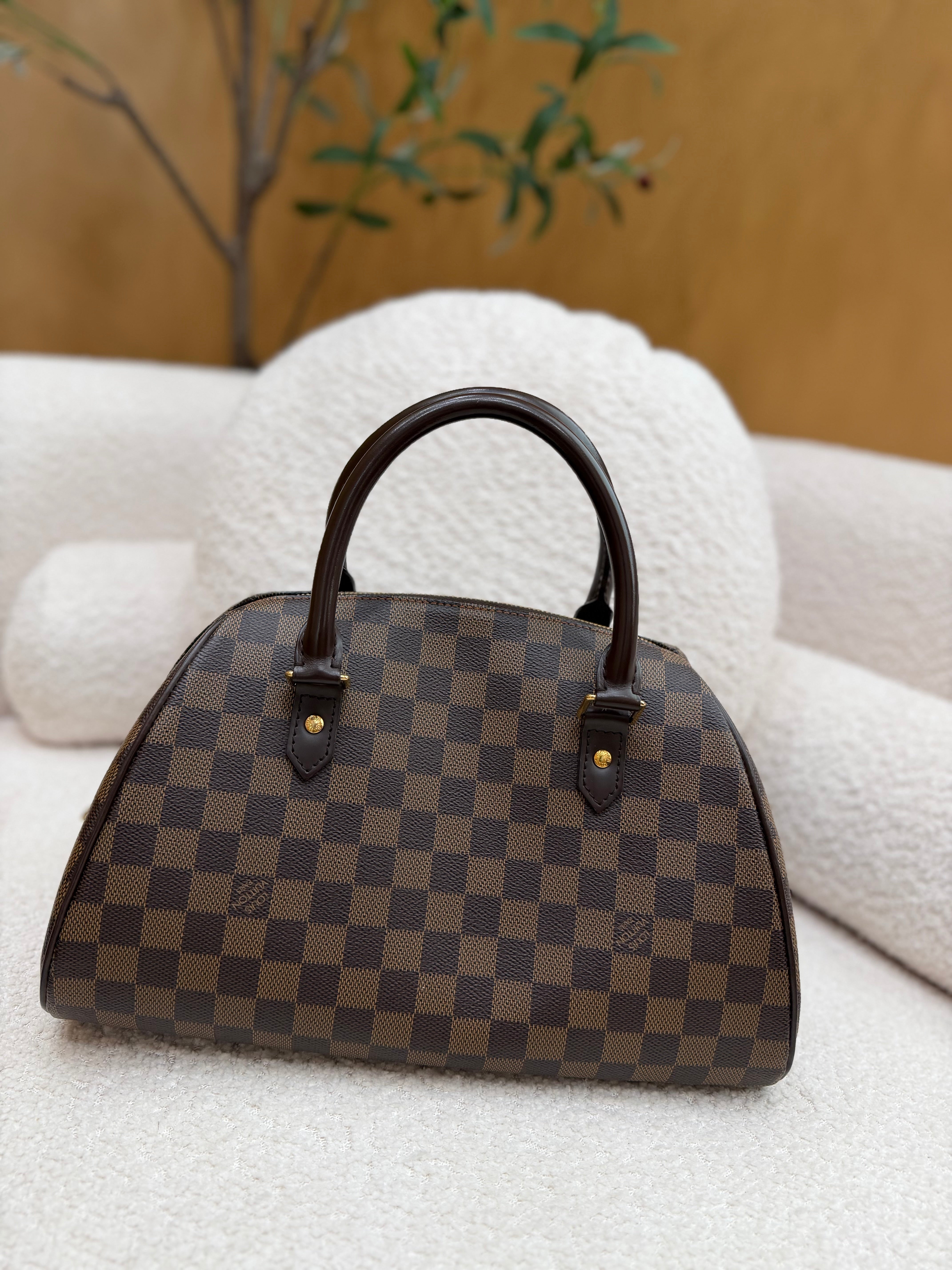 Louis Vuitton Damier Ebene Ribera MM Handbag