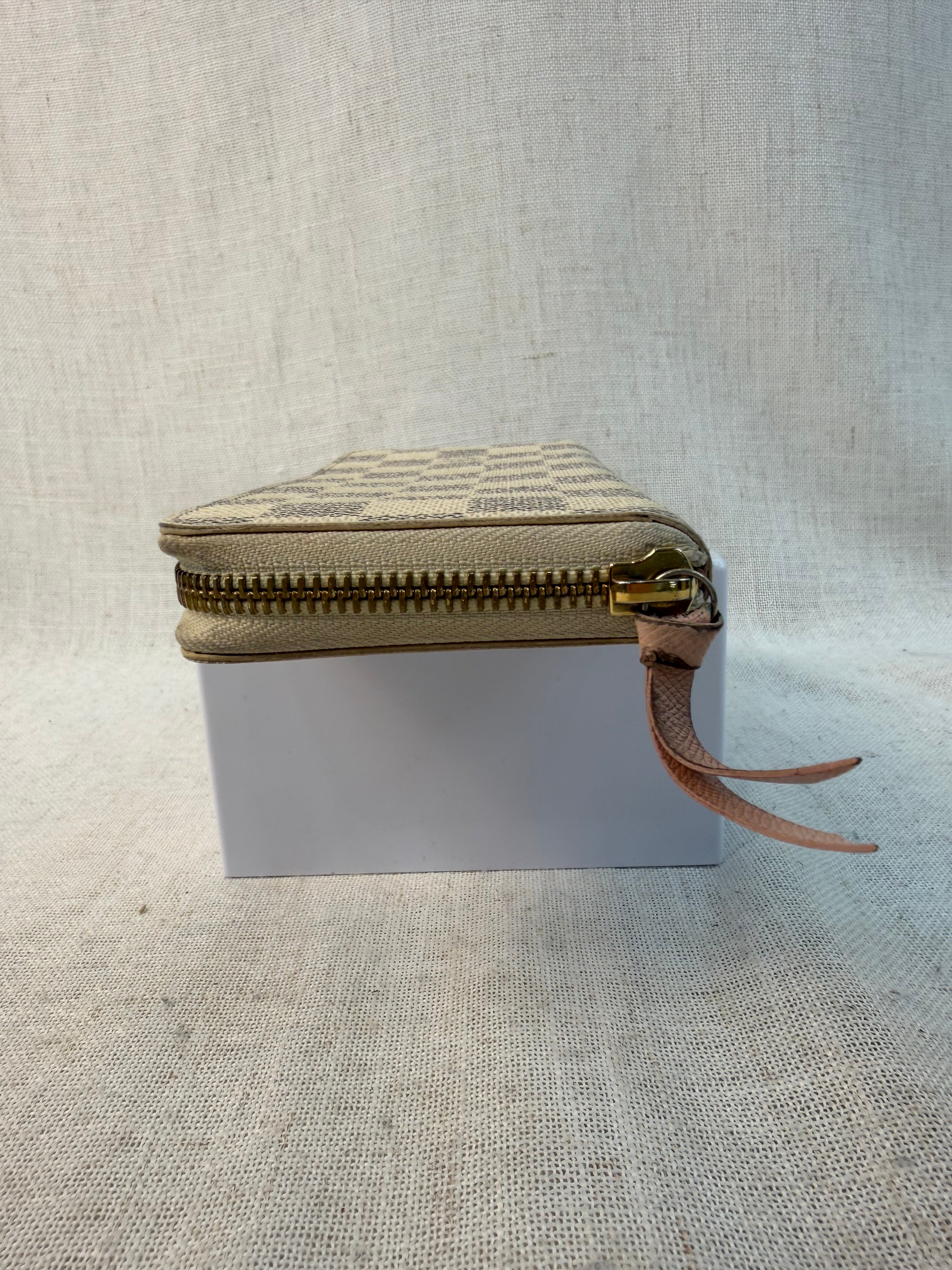 Louis Vuitton Damier Azur Clemence Wallet