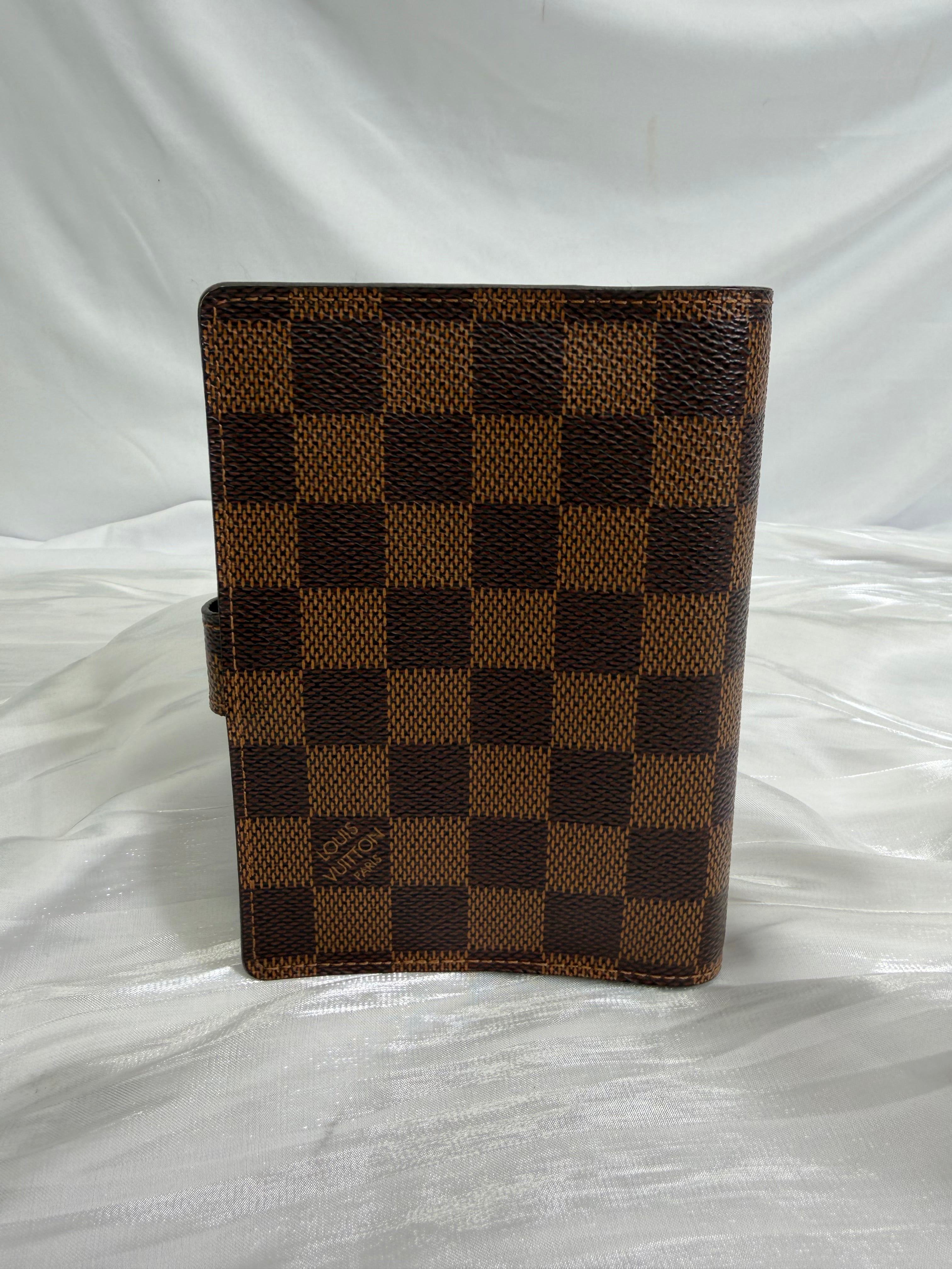 Louis Vuitton Damier Ebene Passport Agenda PM