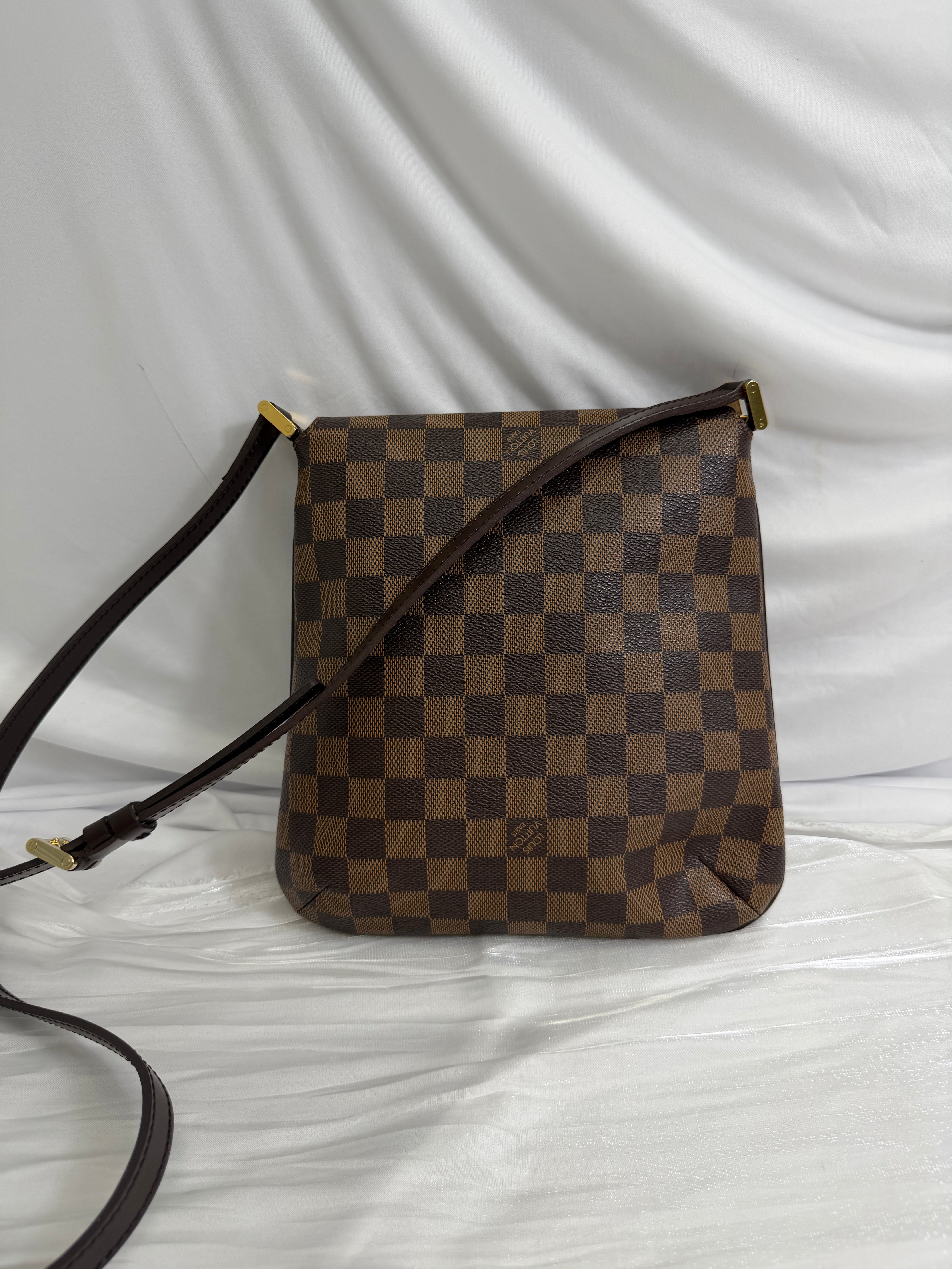 Louis Vuitton Damier Ebene Musette Salsa Long Strap