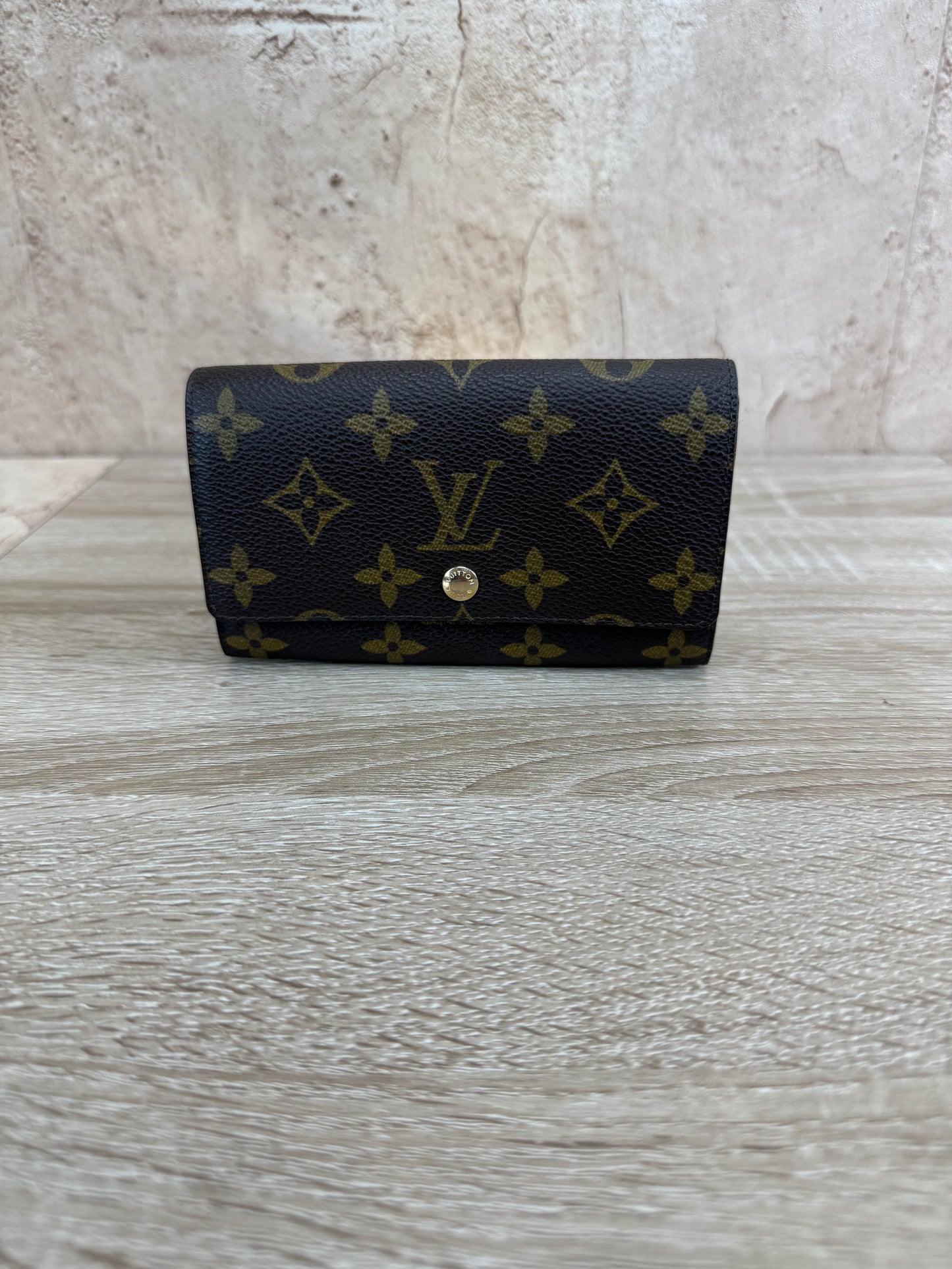 Louis Vuitton Monogram Porte Monnaie Tresor Wallet