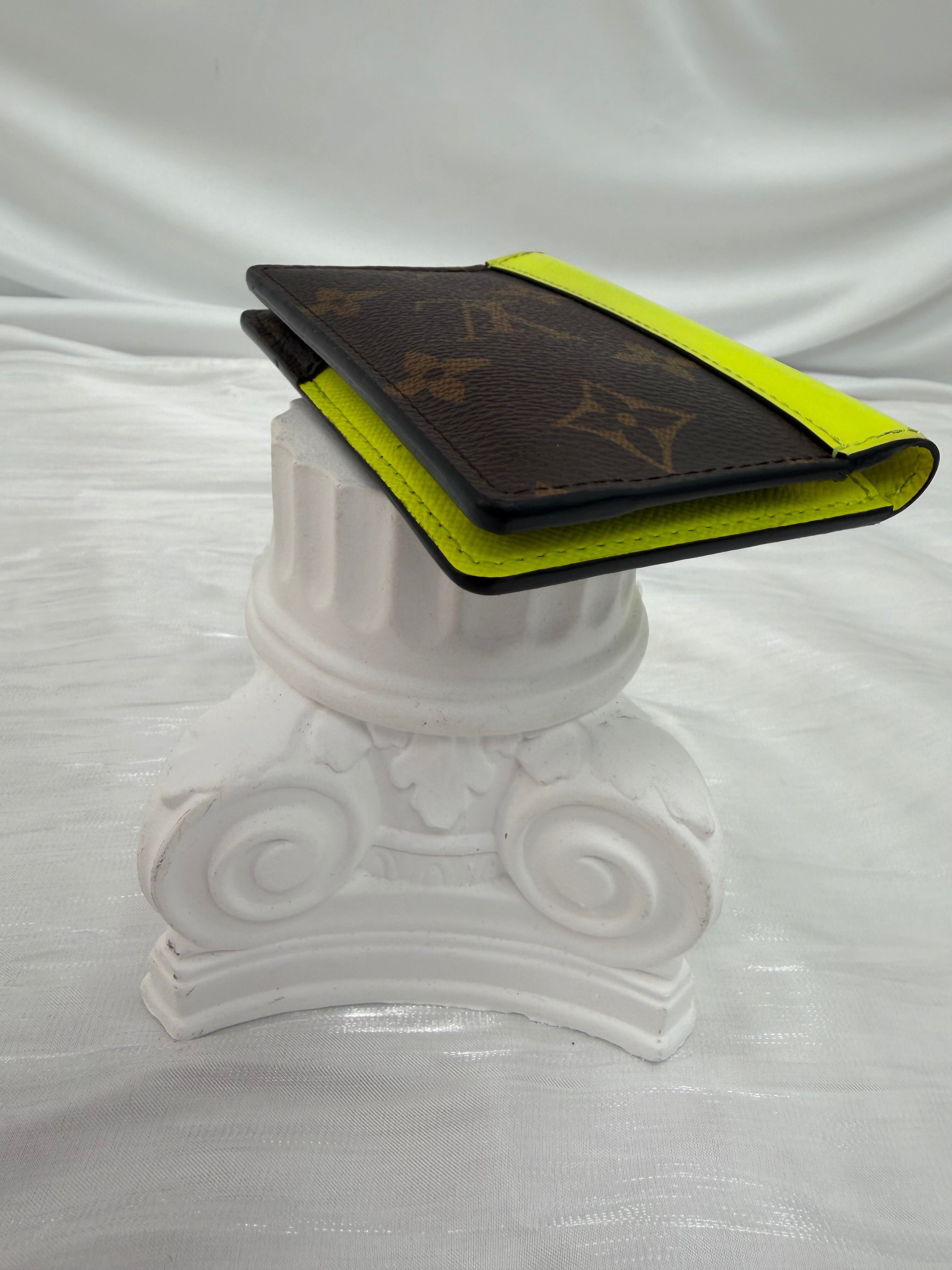 Louis Vuitton Monogram & Neon Trim Pocket Organizer