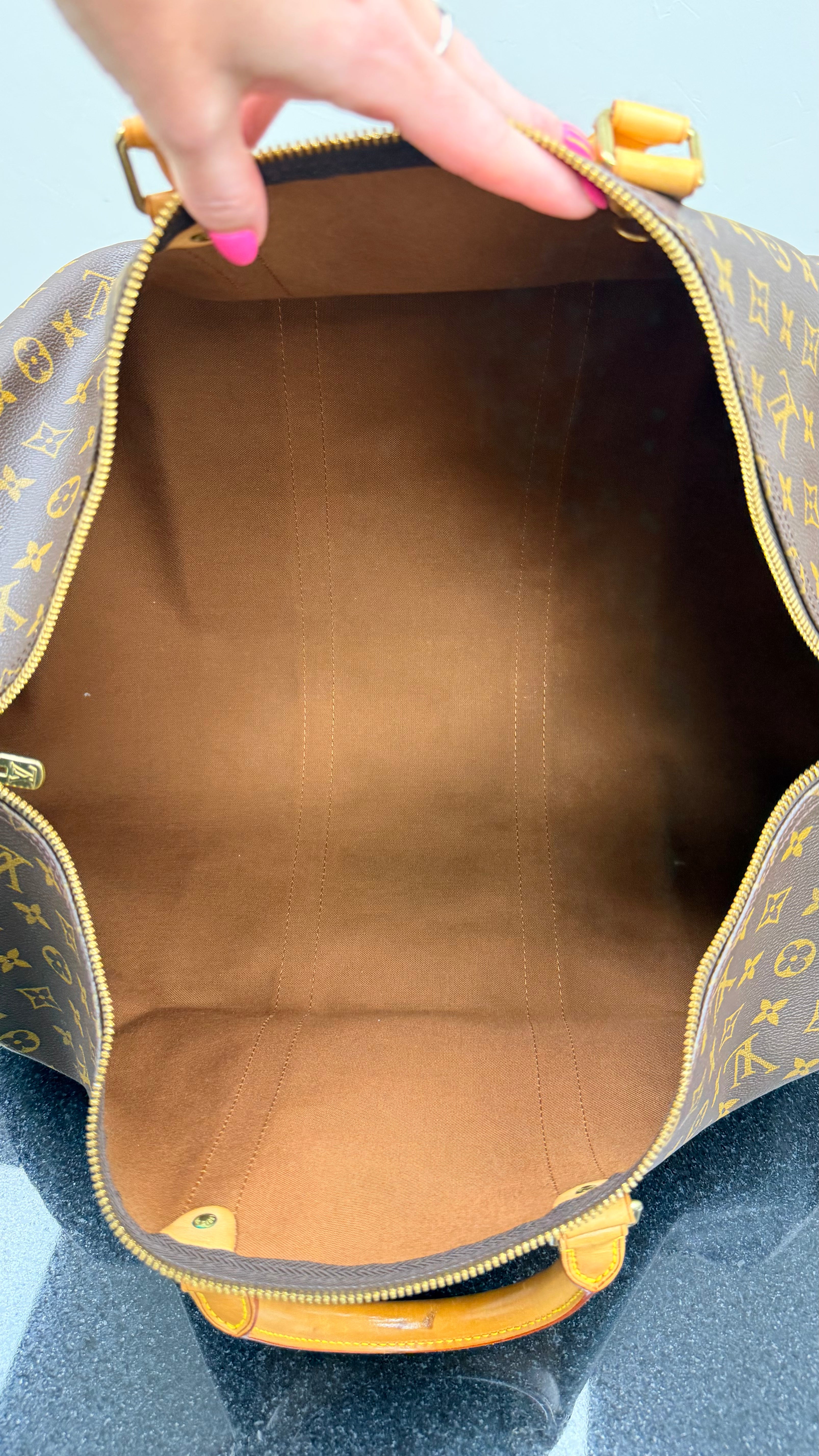 Louis Vuitton Monogram Keepall 55