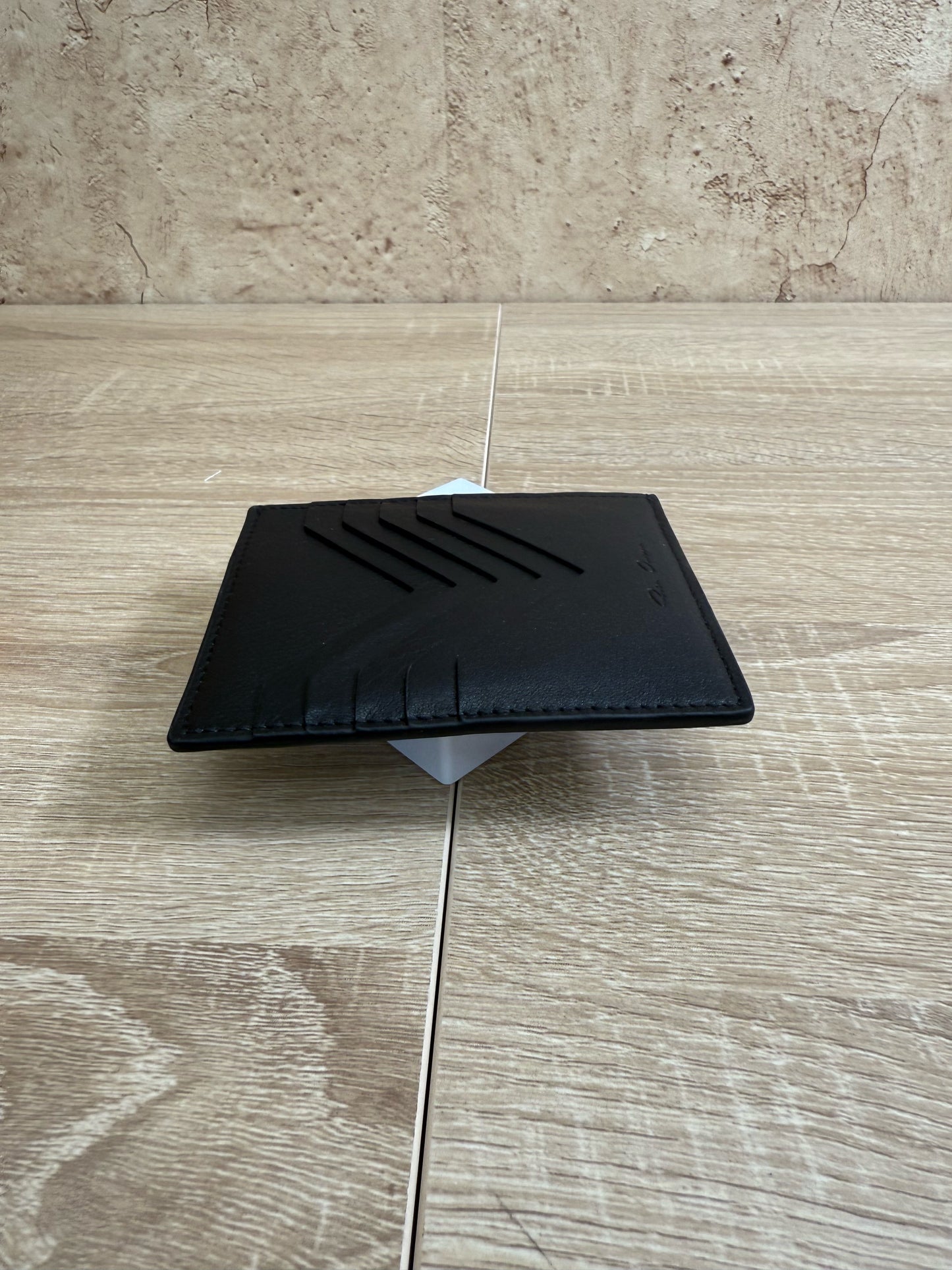 BRAND NEW Rick Owens Black Leather Card Holder