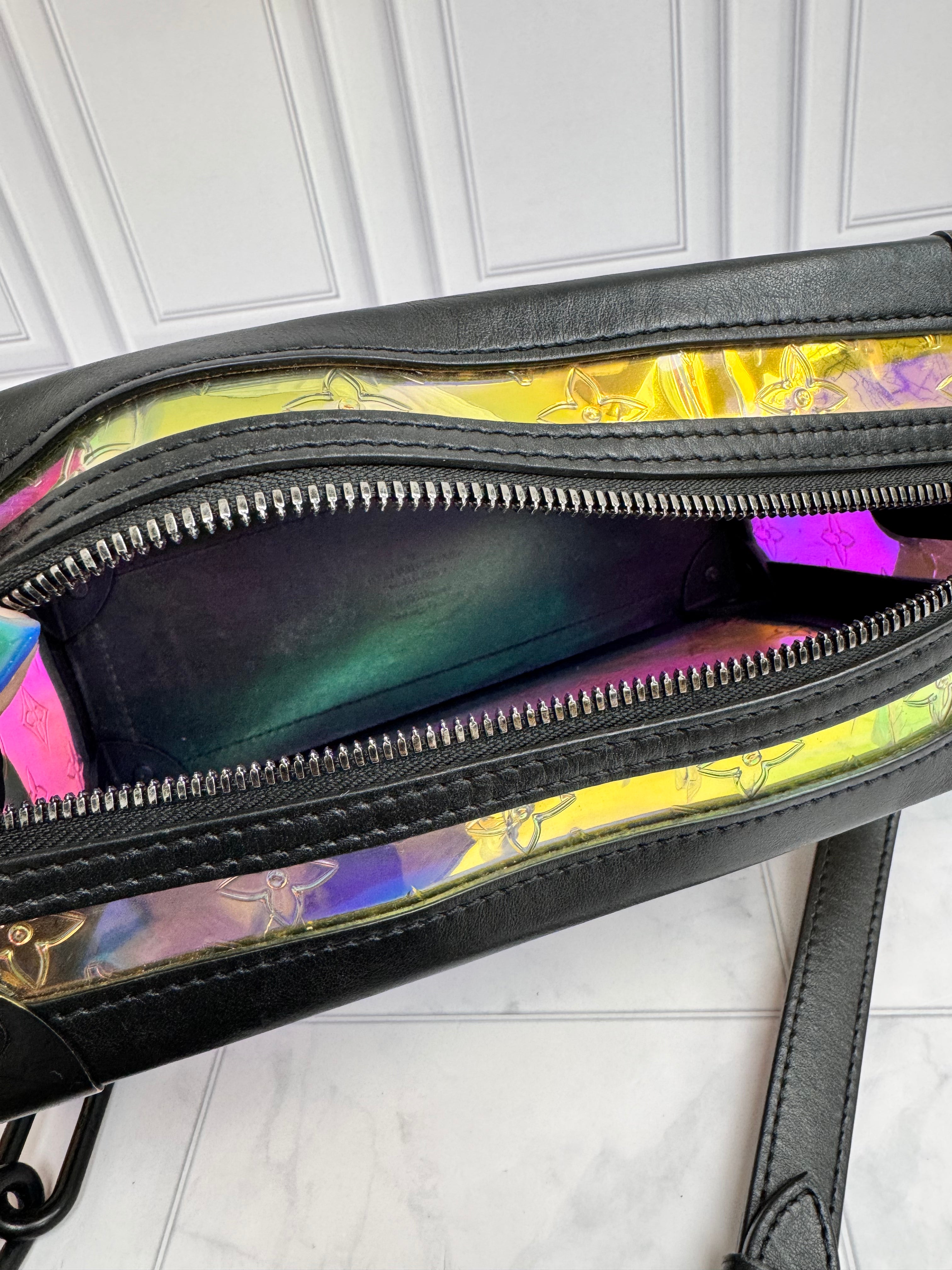 Louis Vuitton Prism Monogram Trunk Crossbody Bag