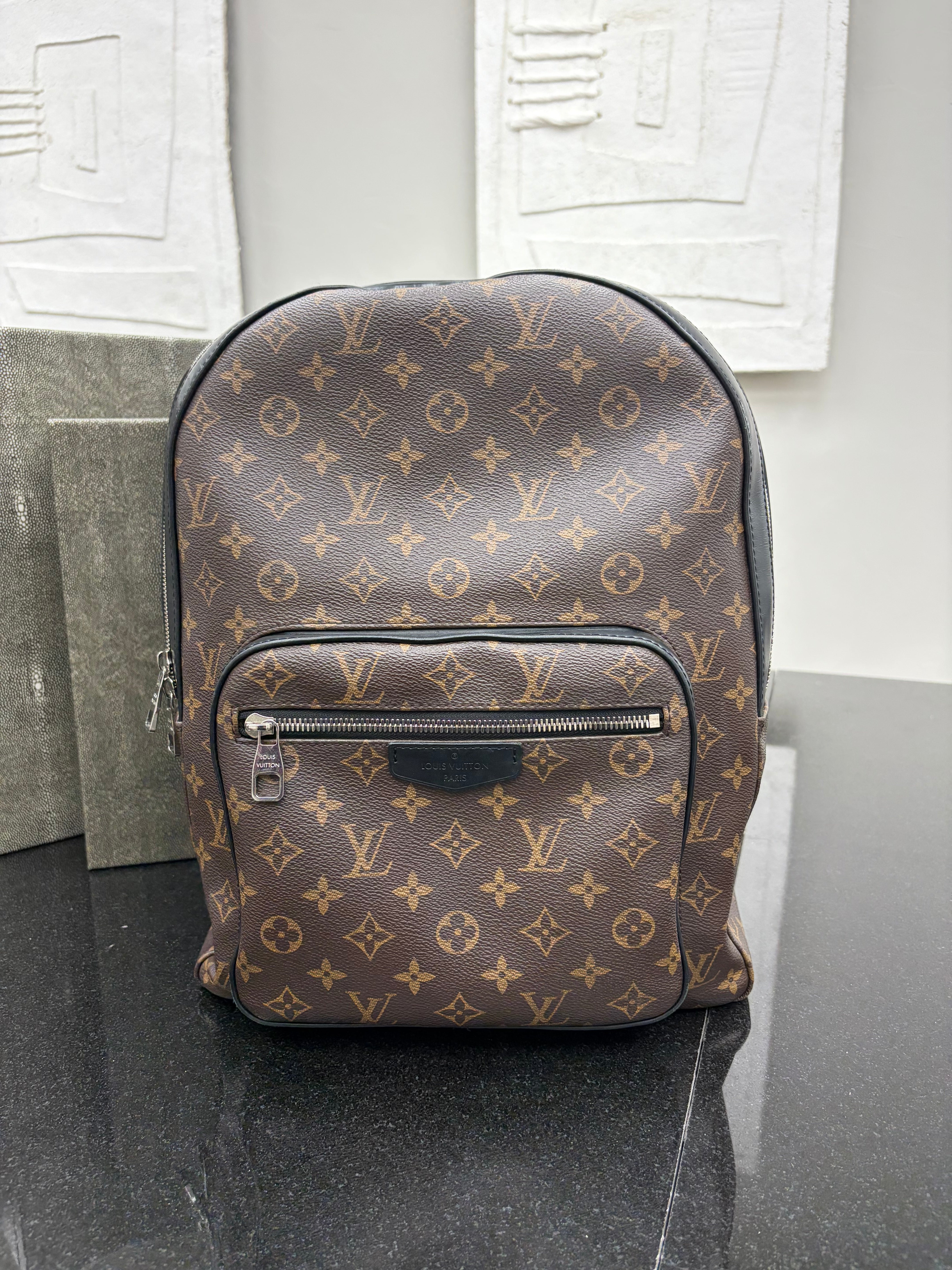 Louis Vuitton Monogram Macassar Josh Backpack