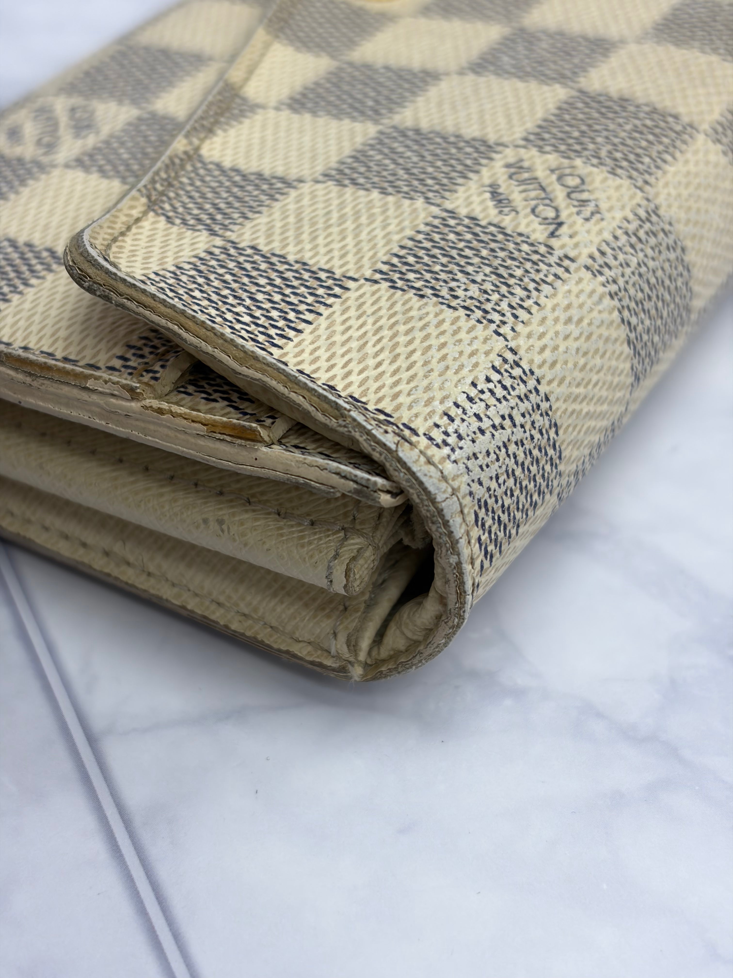 Louis Vuitton Damier Azur Sarah Wallet