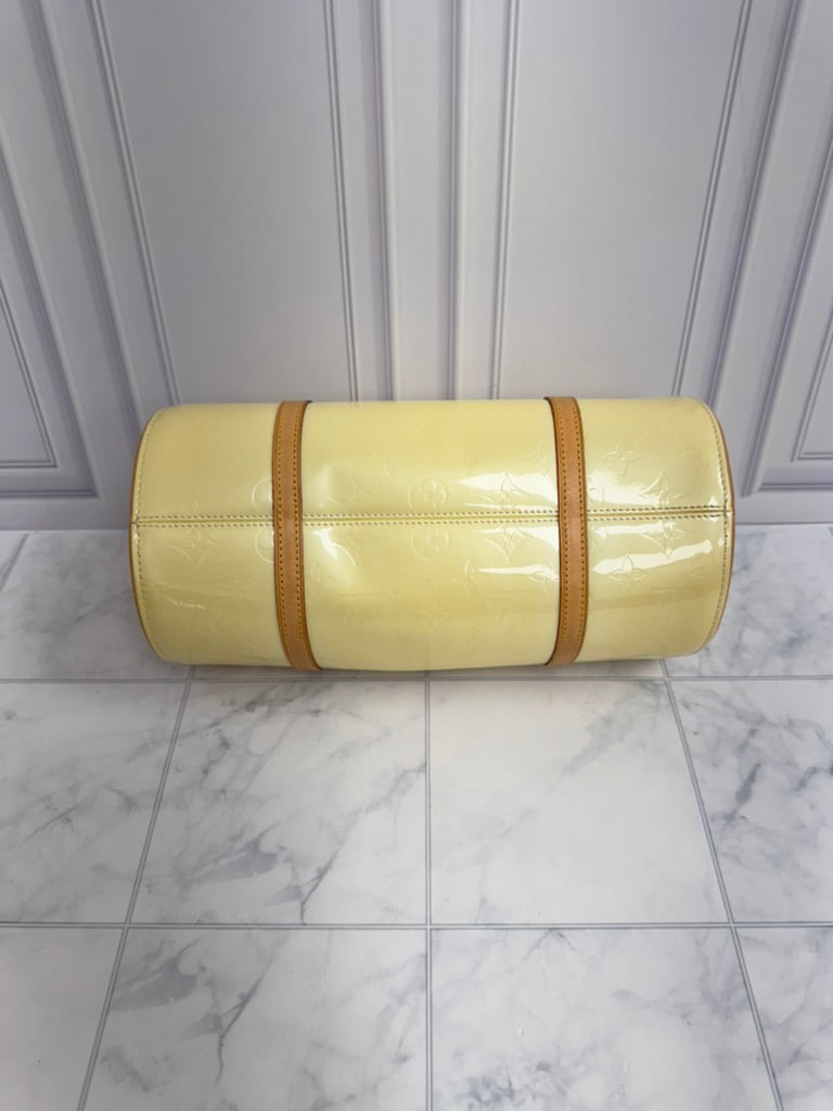 Louis Vuitton Yellow Monogram Vernis Bedford Bag