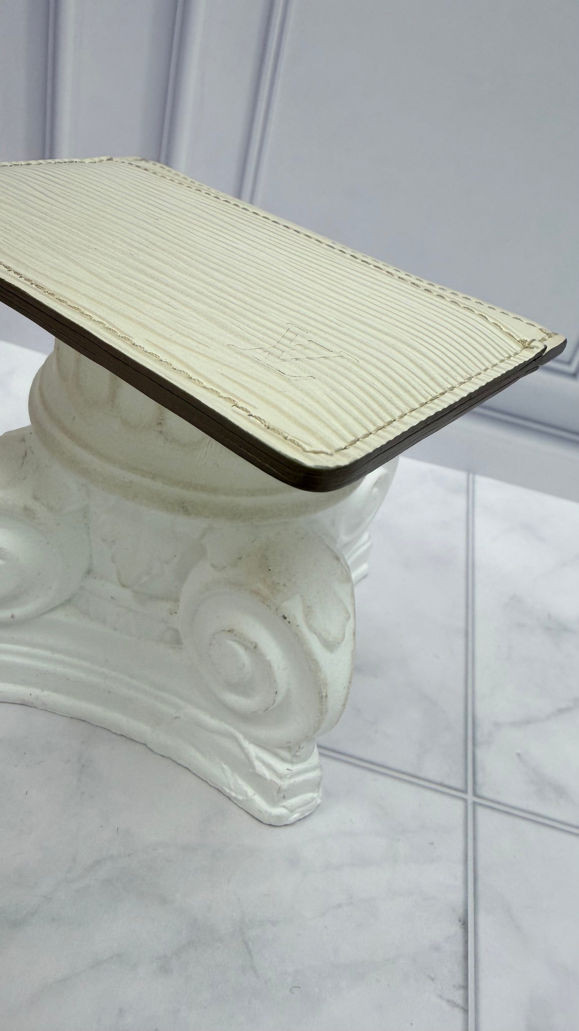 Louis Vuitton Ivory Epi Card Holder