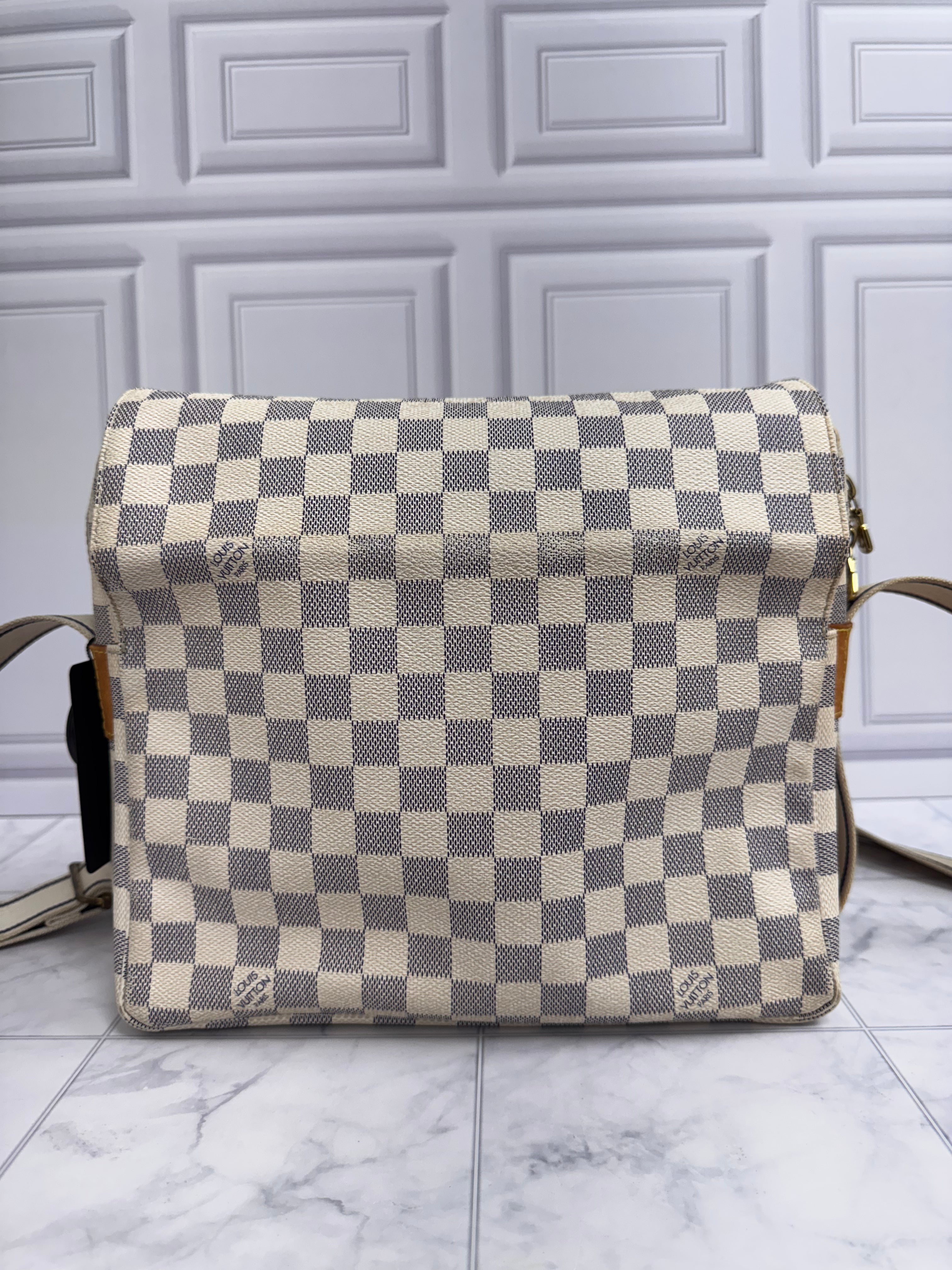 Louis Vuitton Damier Azur Naviglio Crossbody Bag