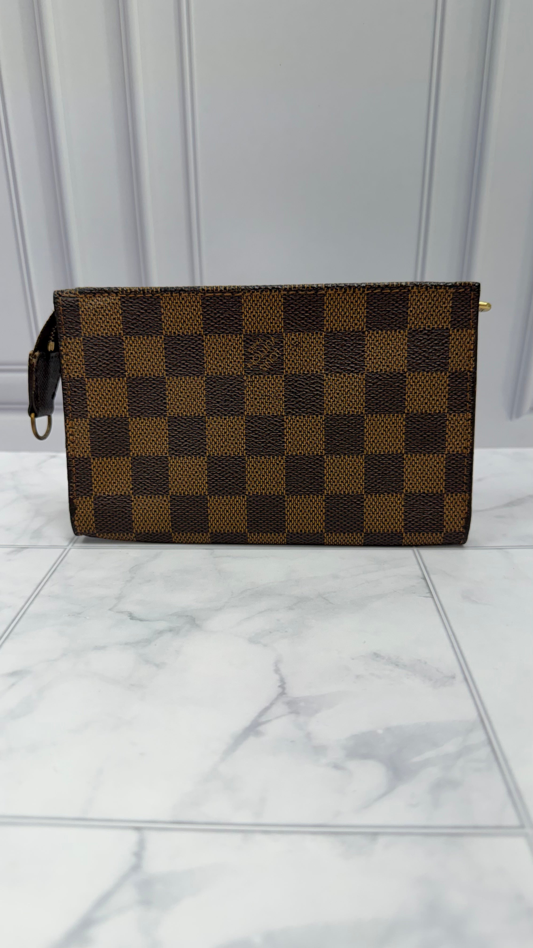 Louis Vuitton Damier Ebene Bucket Pouch