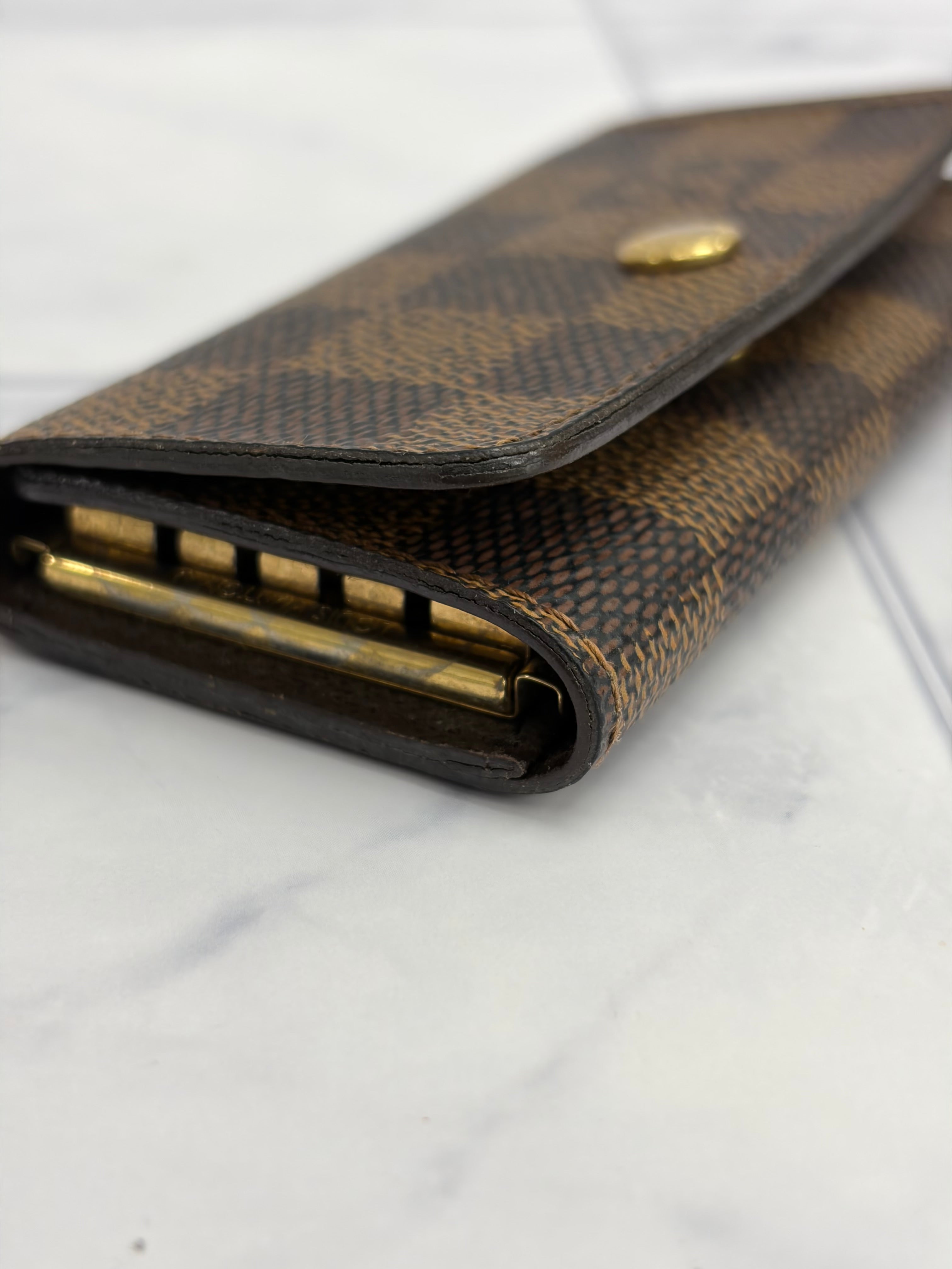 Louis Vuitton Damier Ebene 4 Ring Key Case