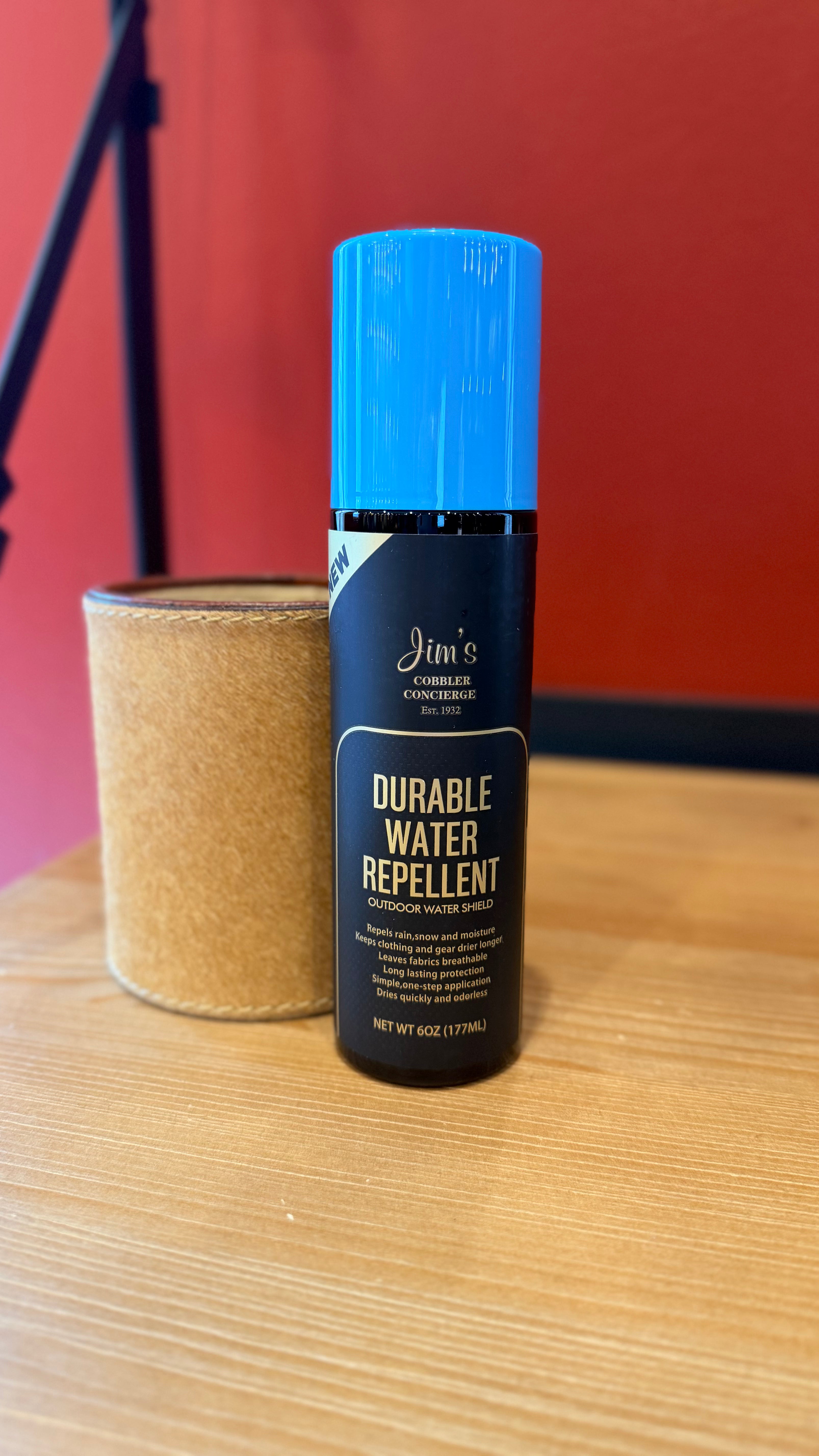 Cobbler Concierge x Jim’s Shield Water Repellent