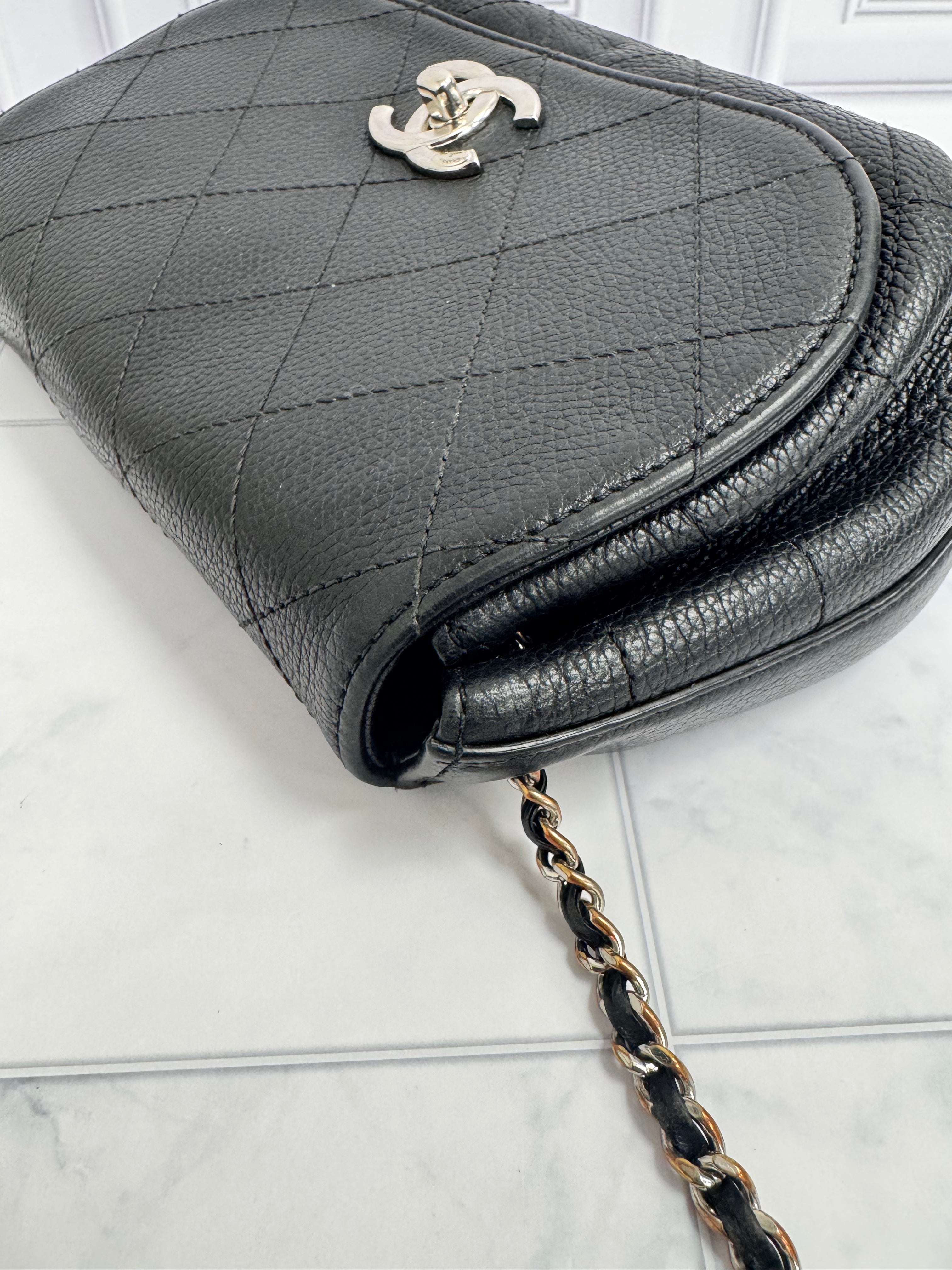 *DONS DROP* Chanel Black Caviar Leather Jungle Stroll Shoulder Bag