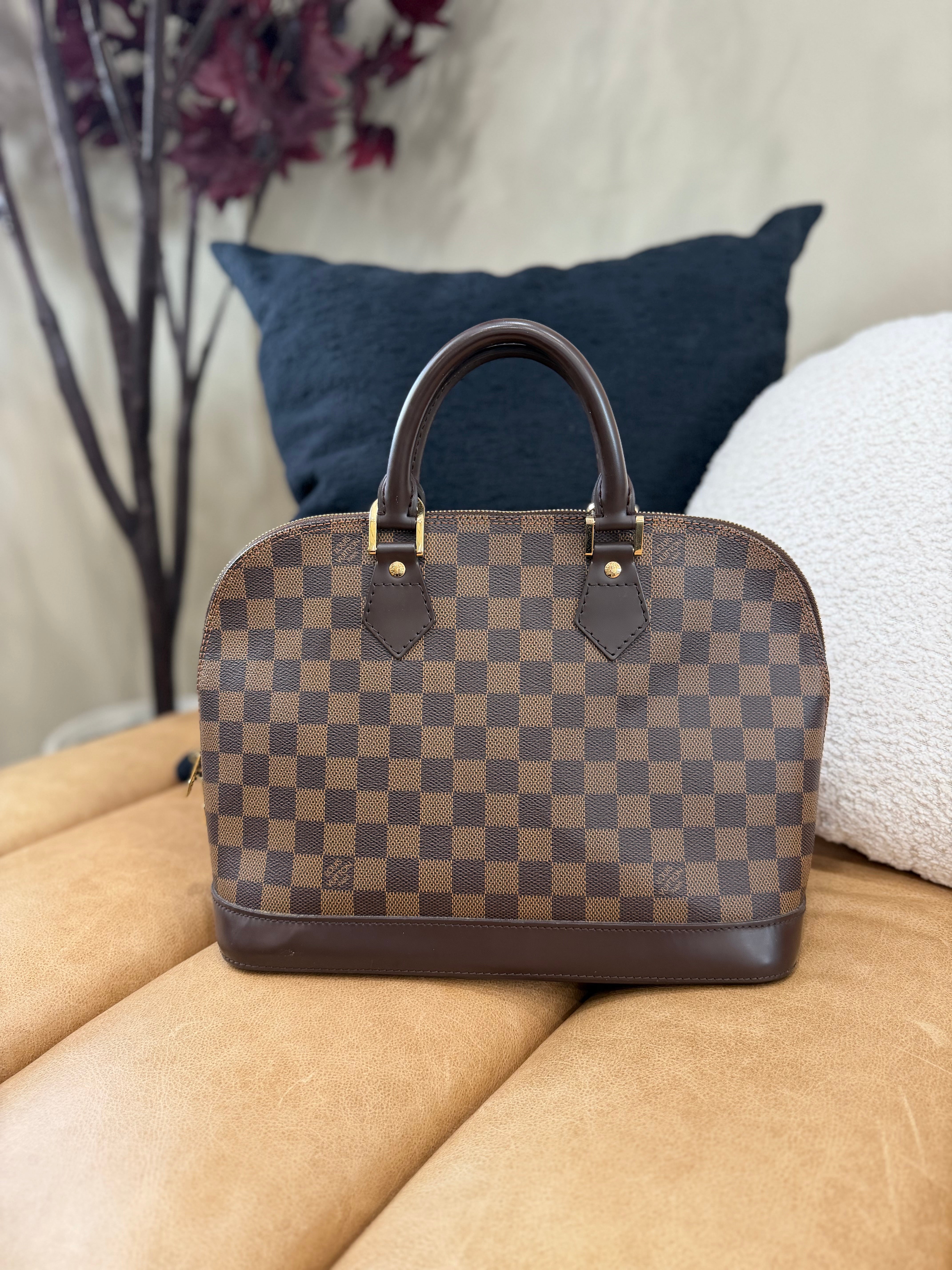 Louis Vuitton Damier Ebene Alma PM