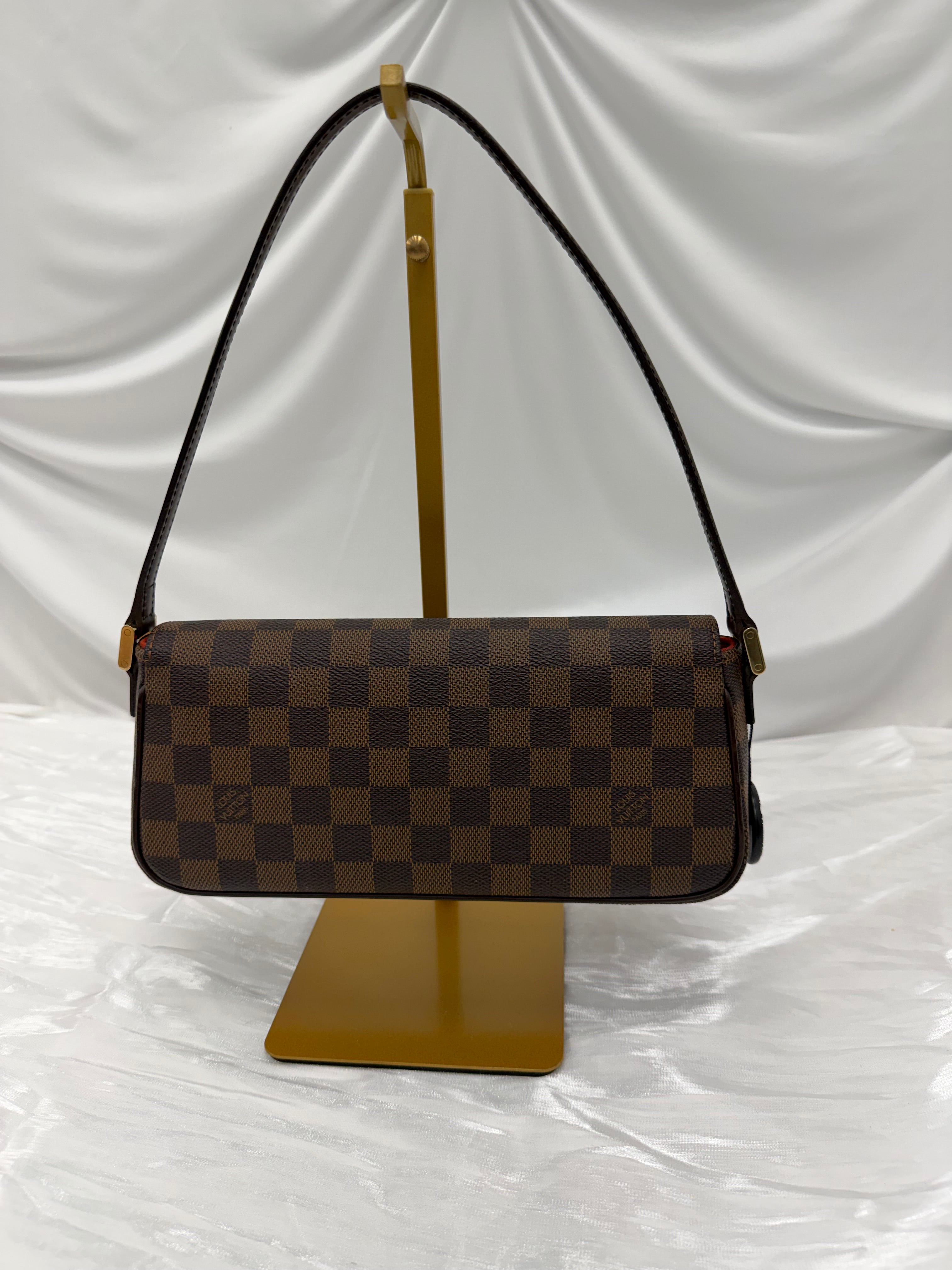 Louis Vuitton Damier Ebene Recoleta Shoulder Bag