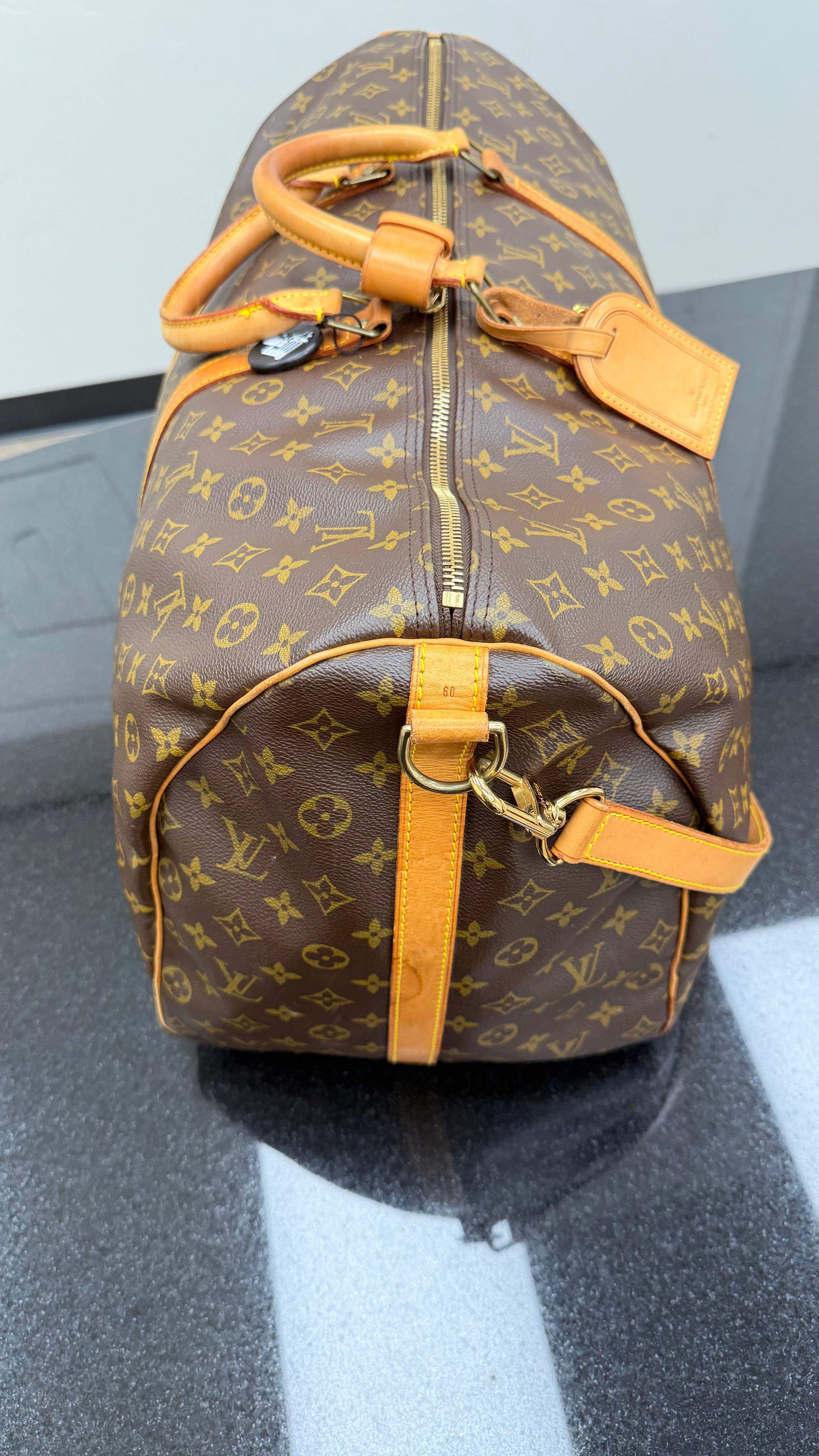 Louis Vuitton Monogram Keepall 60 Bandouliere