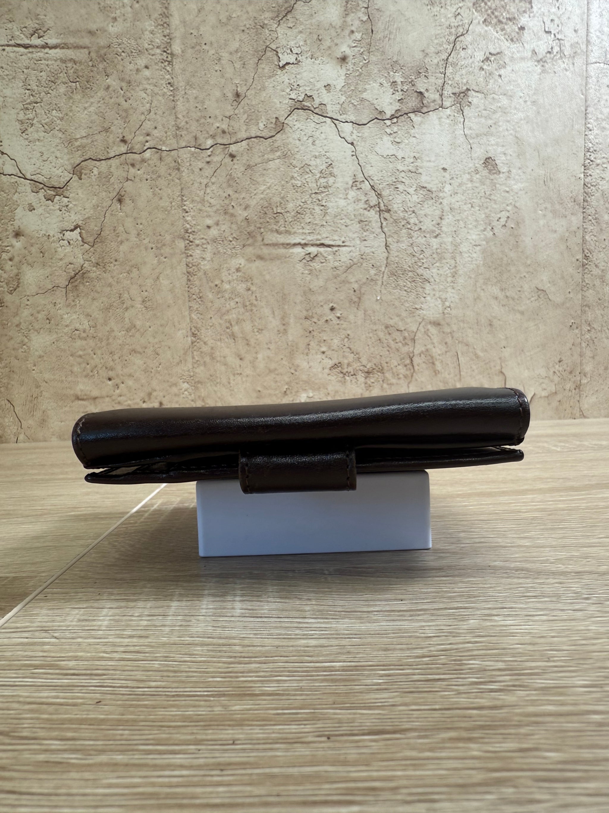 Fendi Brown Zucca Canvas & Leather Compact Wallet