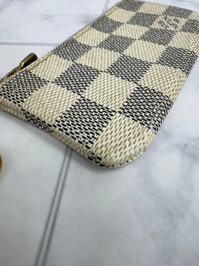 Louis Vuitton Damier Azur Key Cles