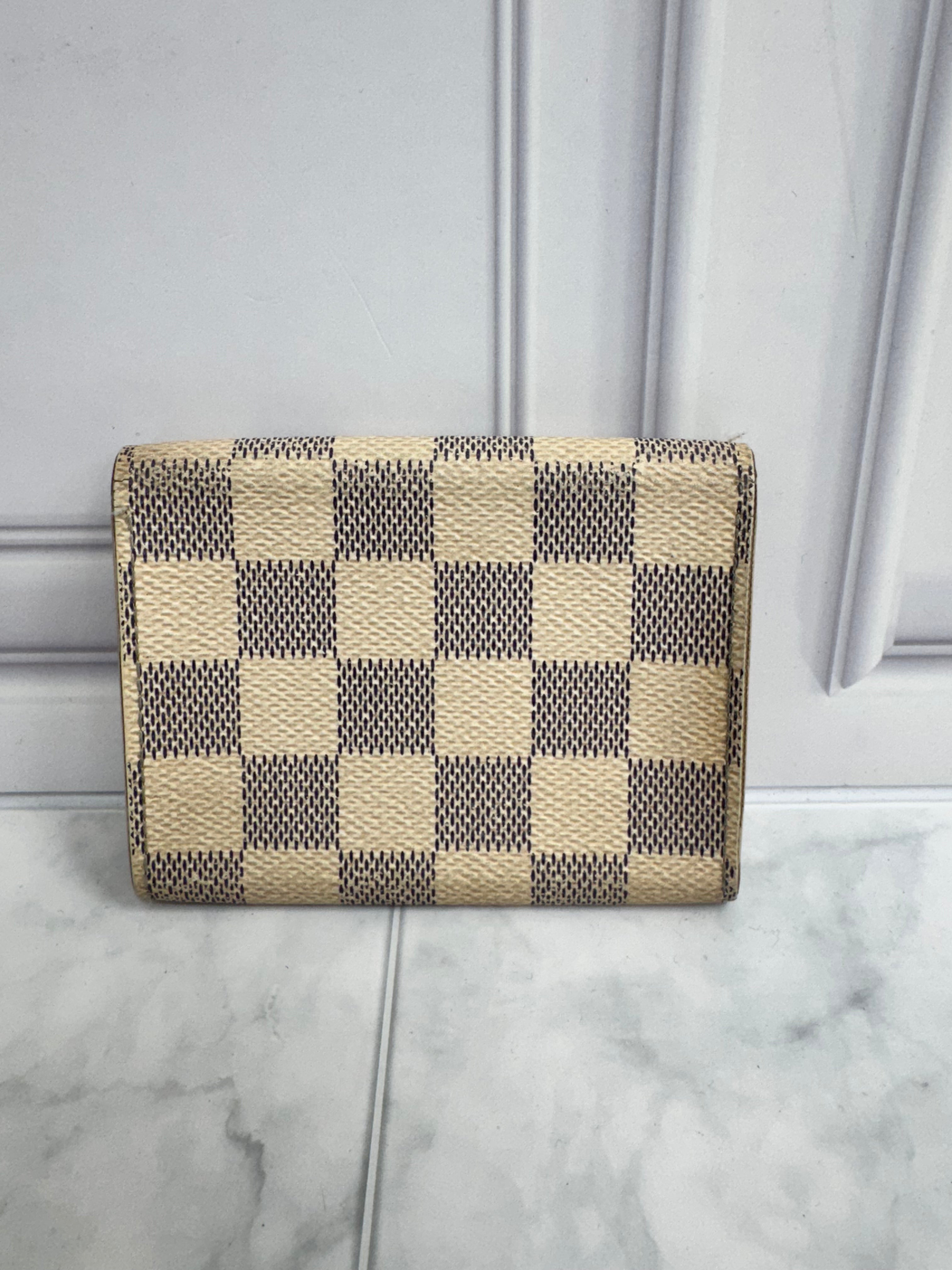 Louis Vuitton Damier Azur Envelope Card Case