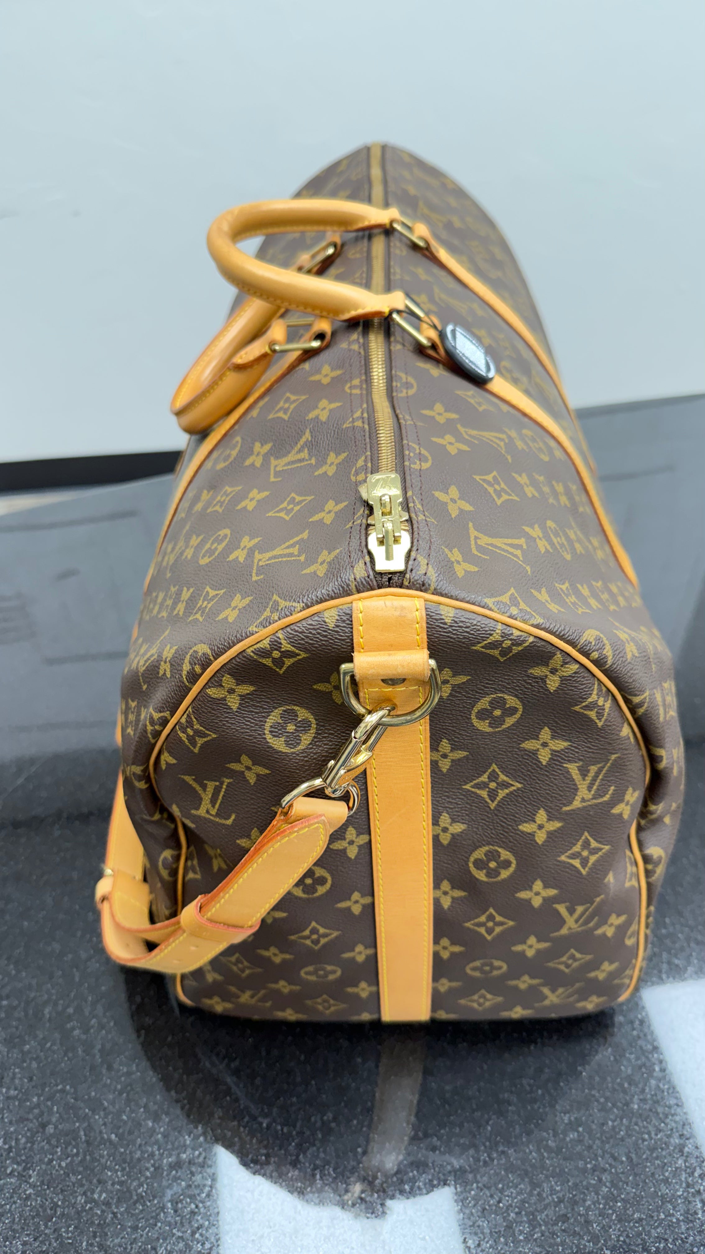 Louis Vuitton Monogram Keepall Bandouliere 55