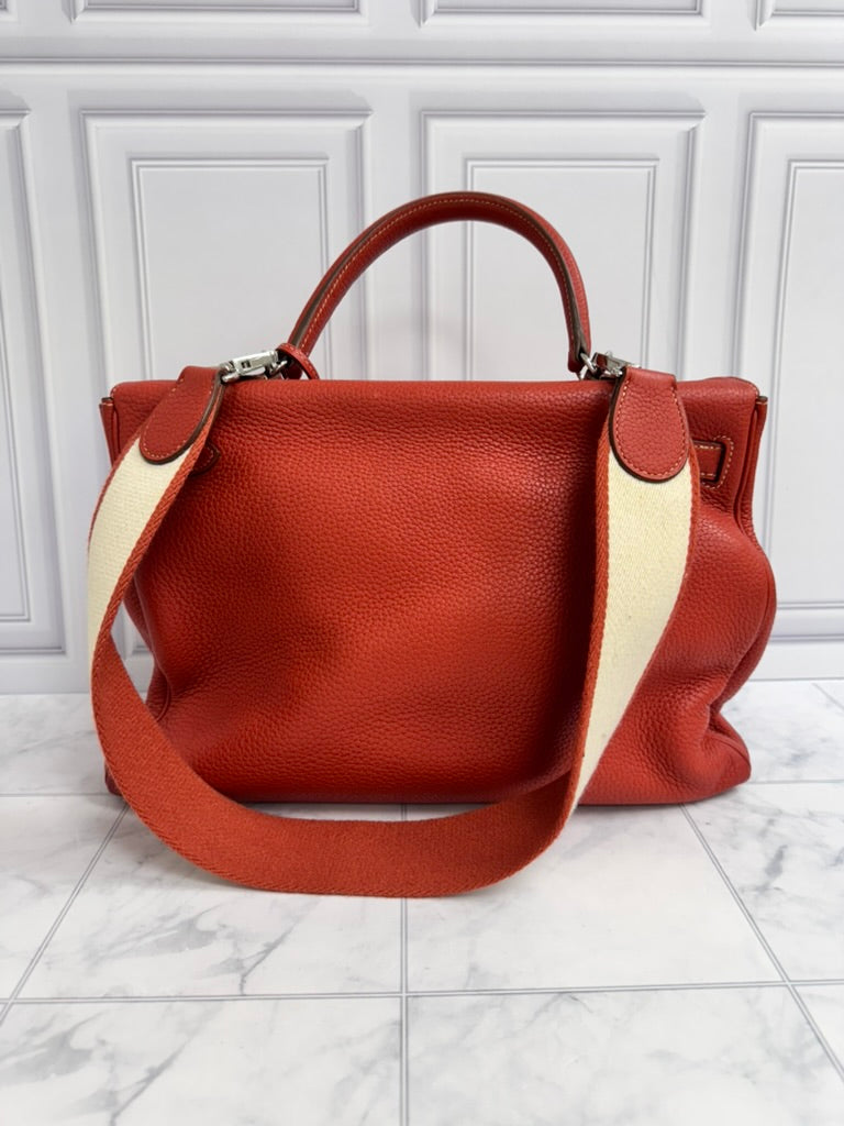 Hermes Sanguine Clemence Kelly 35 Amazone