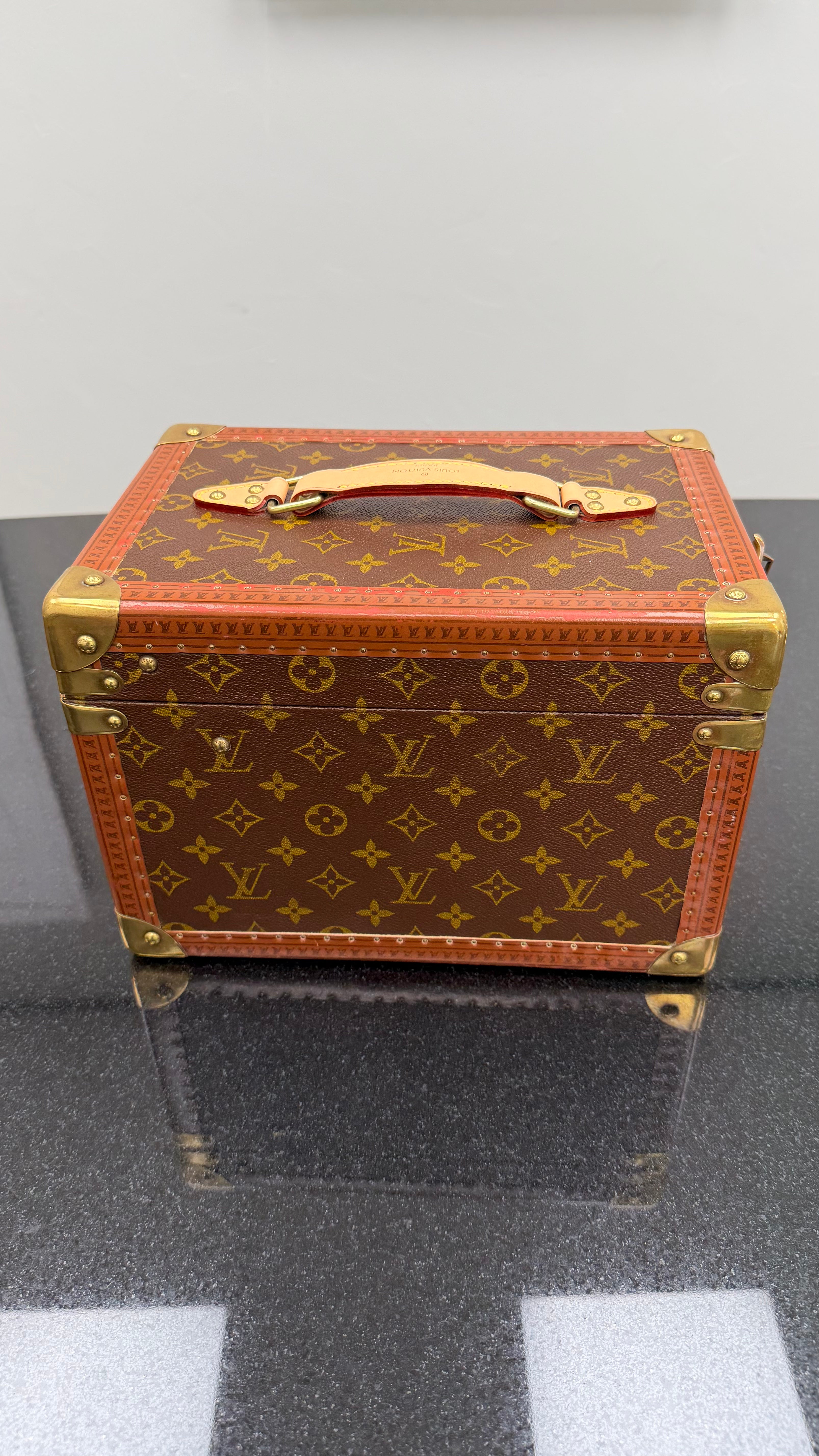 Louis Vuitton Vintage Monogram Boite Flacons Vanity Trunk