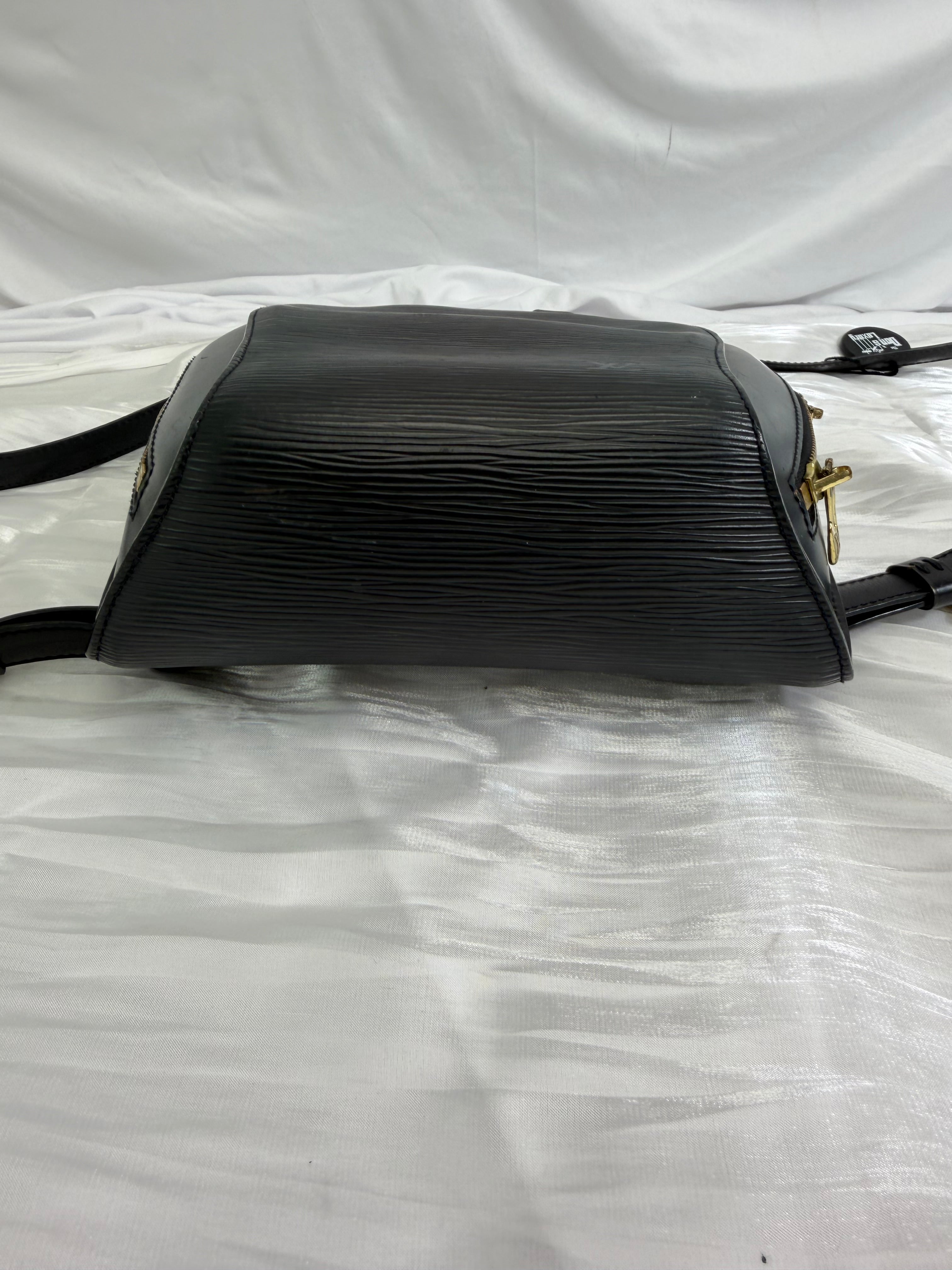 Louis Vuitton Black Epi Mabillion Backpack