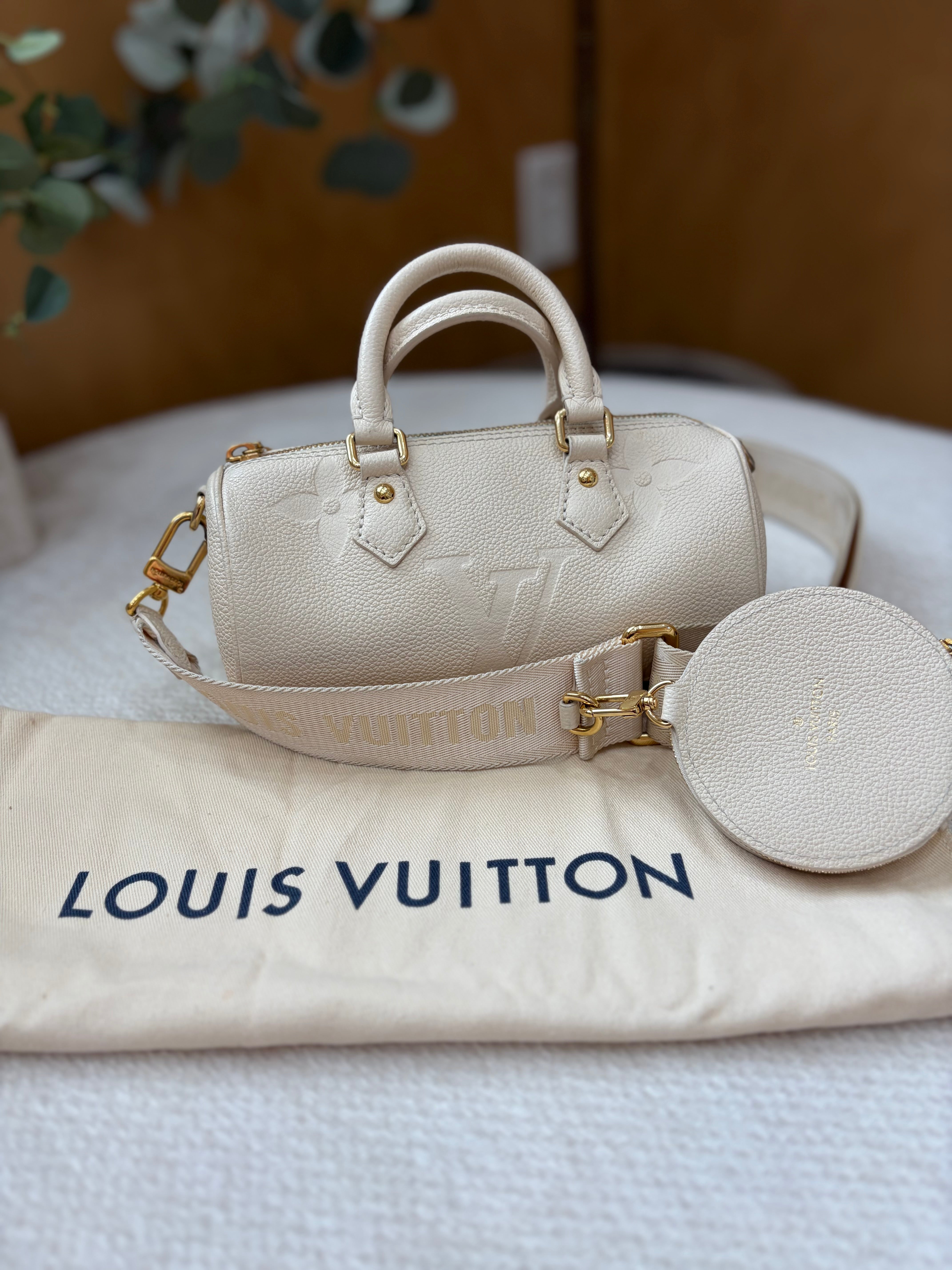 Louis Vuitton Empreinte Cream Papillon BB