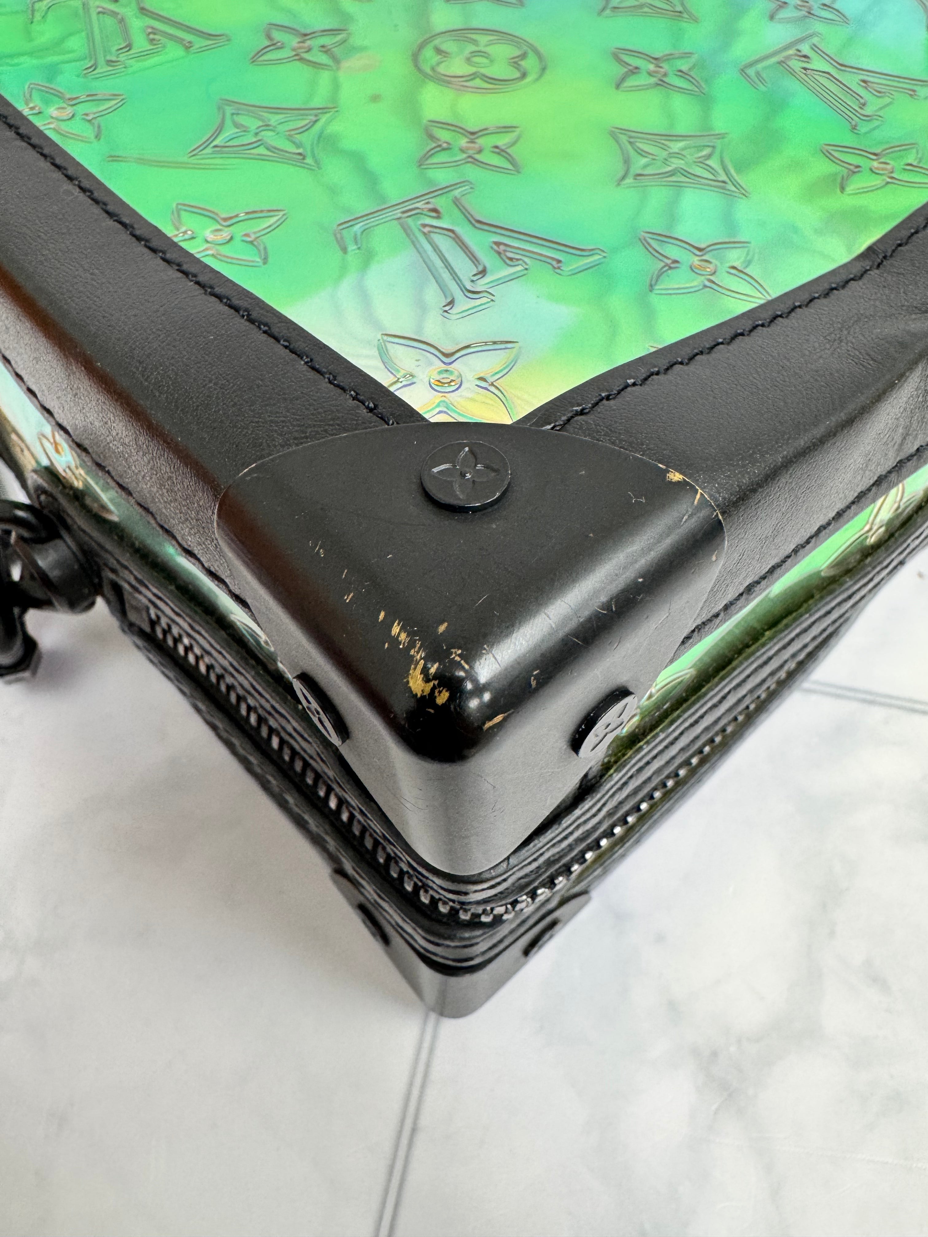 Louis Vuitton Prism Monogram Trunk Crossbody Bag