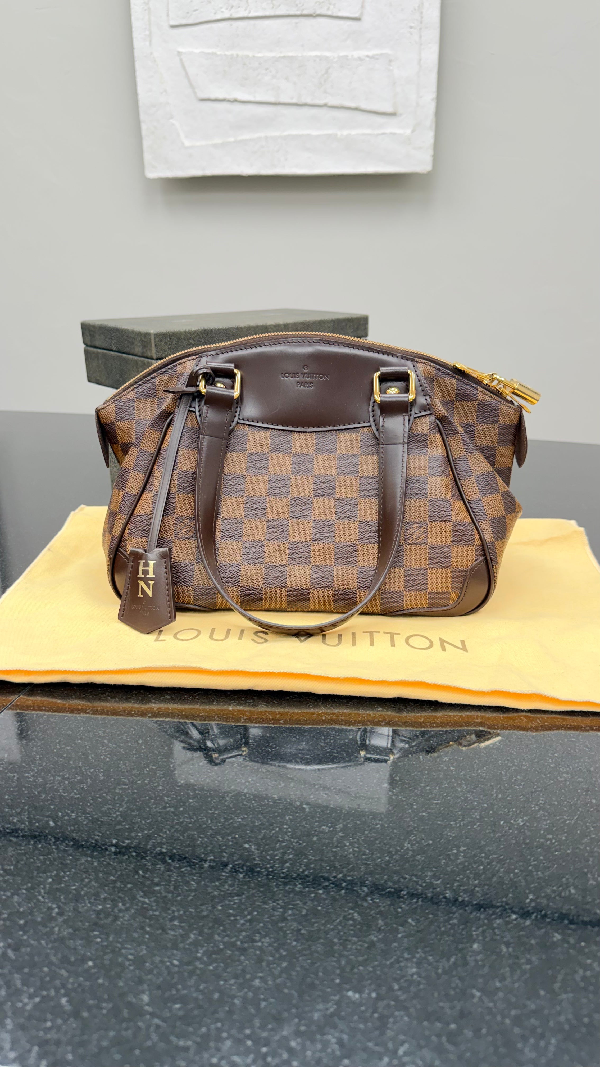 *DONS PRE DROP* LIKE NEW - Louis Vuitton Damier Ebene Verona PM Handbag