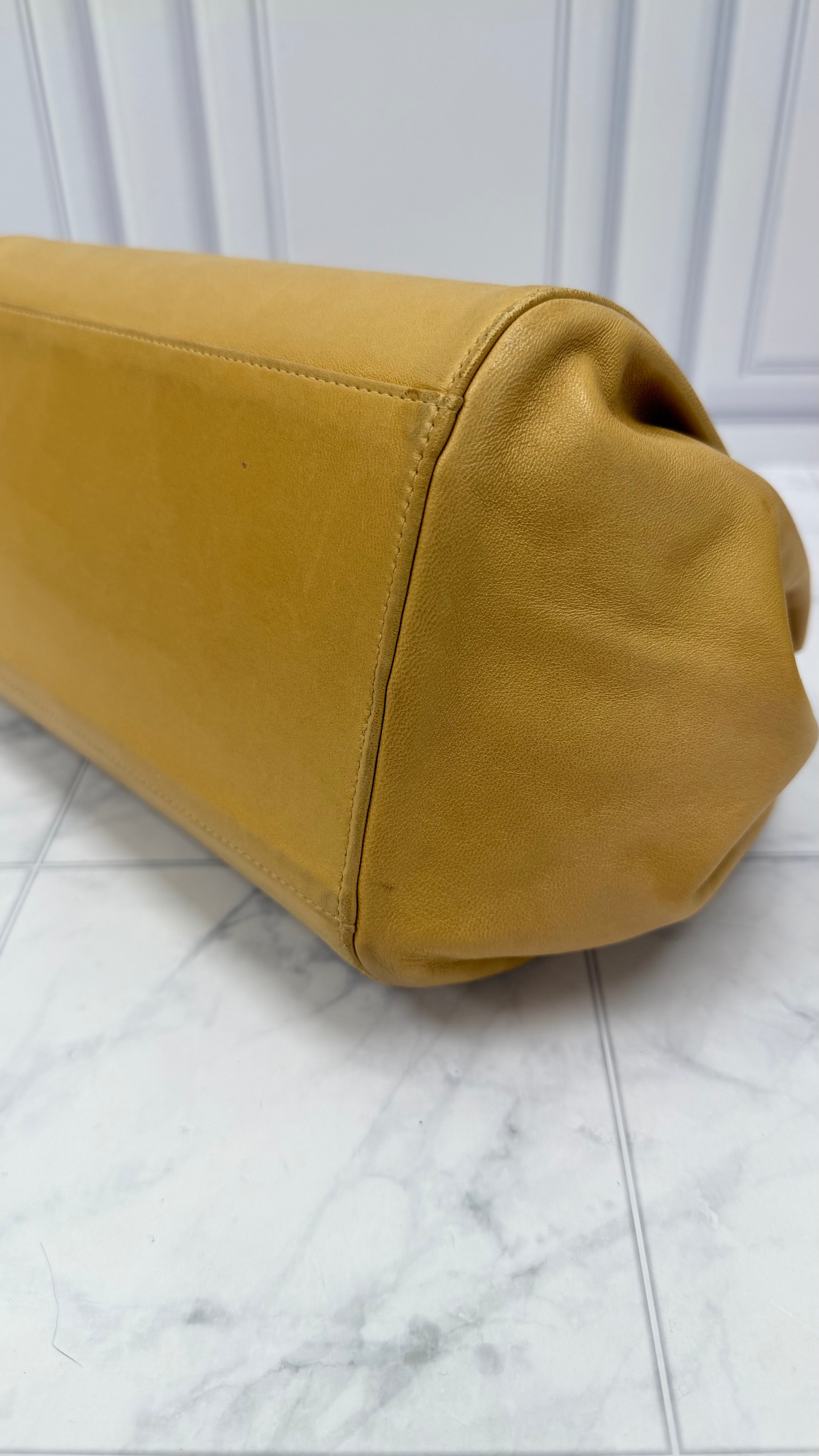 Chanel Beige Lambskin Chocolate Bar Reissue Accordion Flap Bag