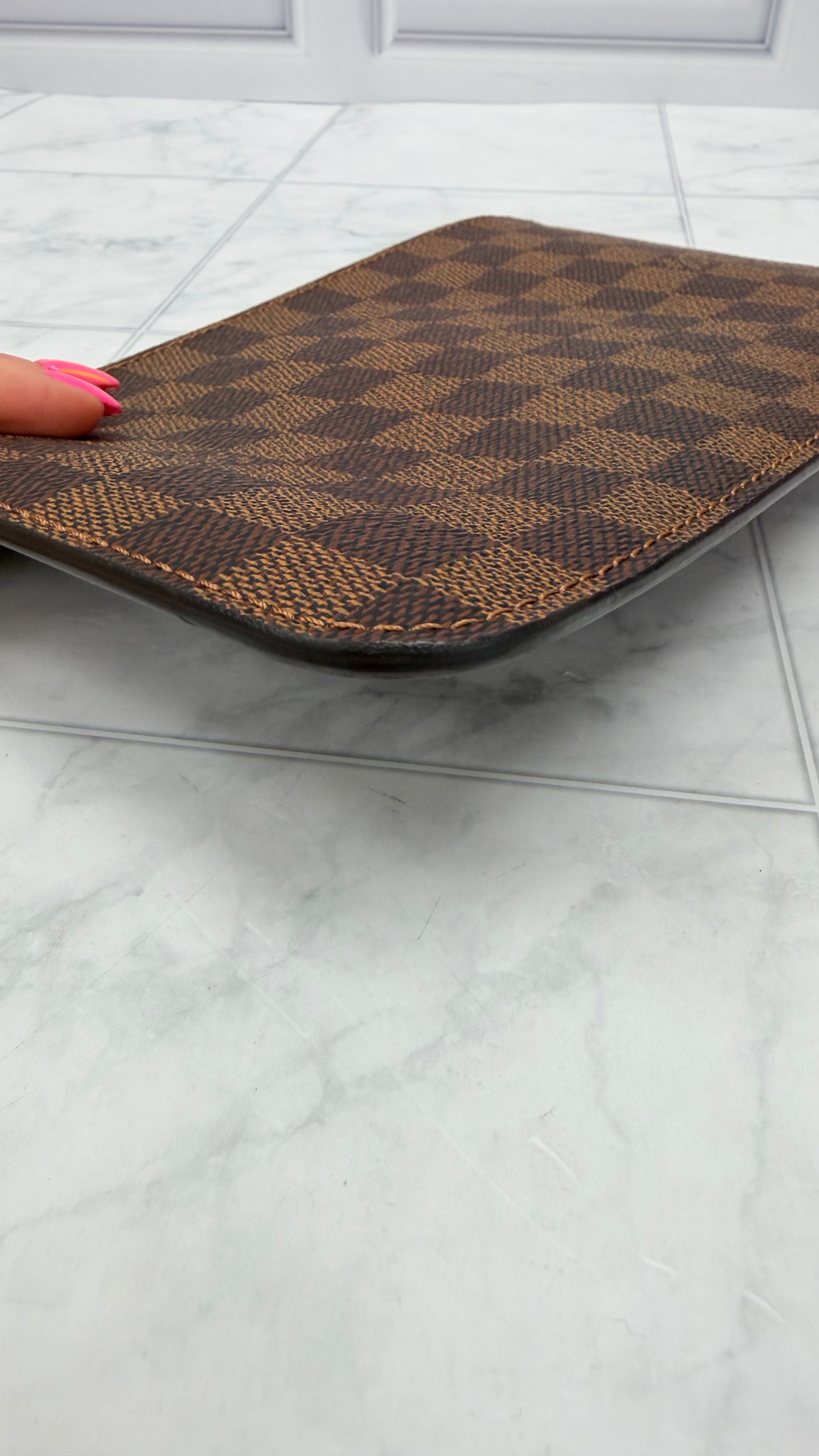 Louis Vuitton Damier Ebene Ballerine Neverfull MM Pouch